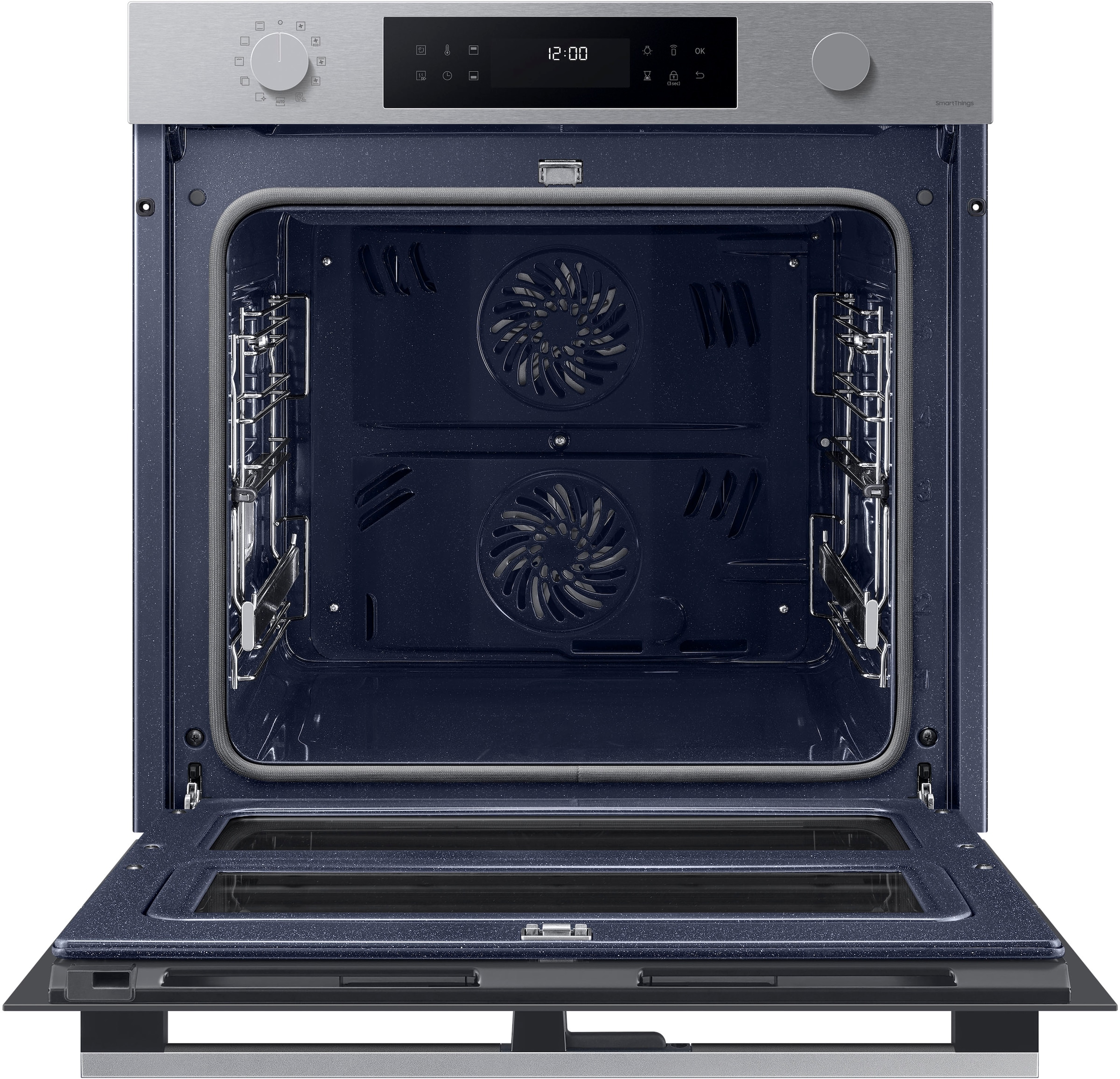Samsung Einbaubackofen  »NV7B4550VAS/U1«, Pyrolyse-Selbstreinigung, Dual Cook Flex
