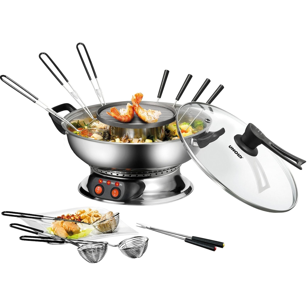 Unold Fondue »Asia Fondue 48746«