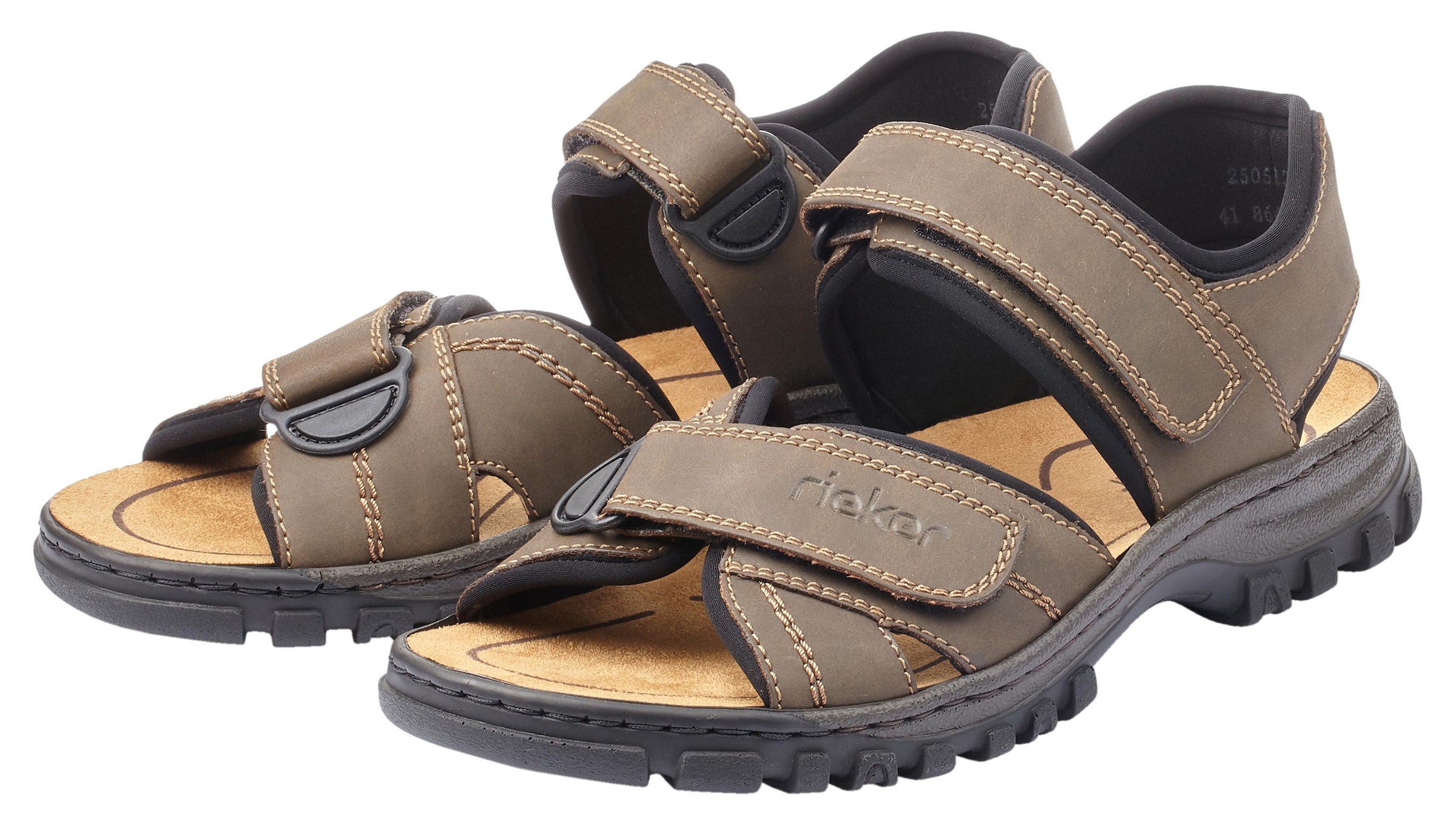 Rieker Riemchensandale  , Sommerschuh, Klettschuh, Outdoorschuh, mit Klettriemchen