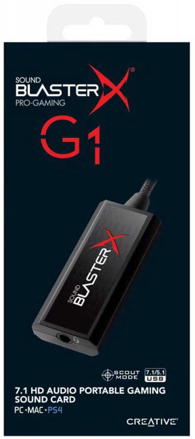 Creative USB-Soundkarte »SB G1«