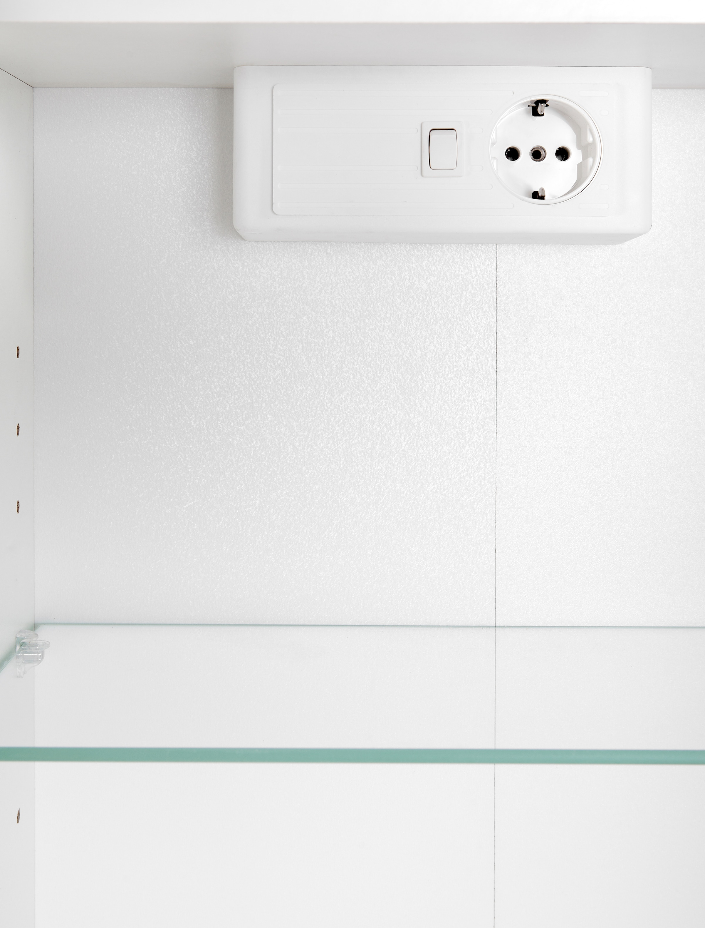 welltime Spiegelschrank »Texas«, Breite 70 cm, mit LED-Aufbauleuchte