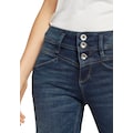 TOM TAILOR Slim-fit-Jeans »Alexa Slim«, mit versetzten Nachtdetails