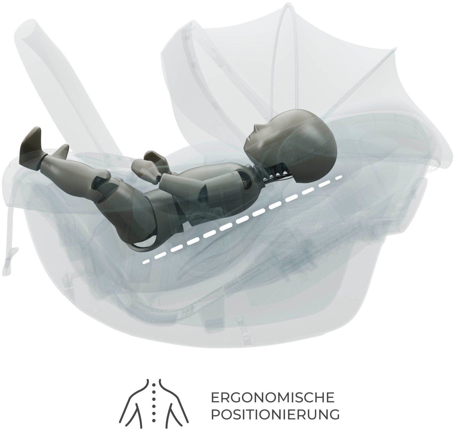 Kinderkraft Babyschale »I-LITE mit ENDURA SAFE FX Basis«
