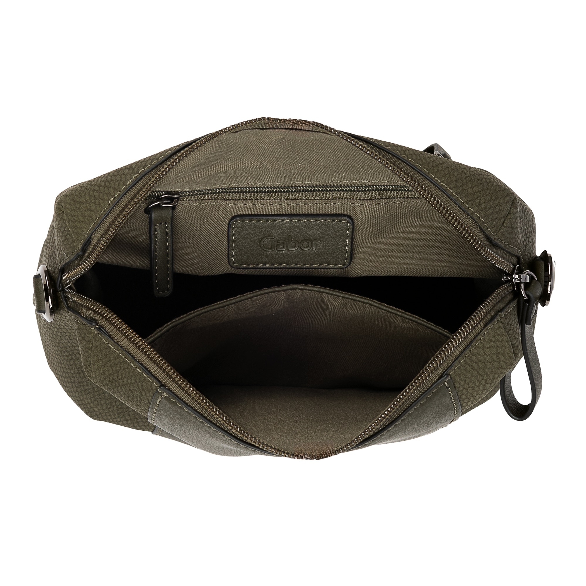 Gabor Handtasche »Wanda« aus leicht genarbtem Lederimitat mit Schlangenstruktur und Ziernähten