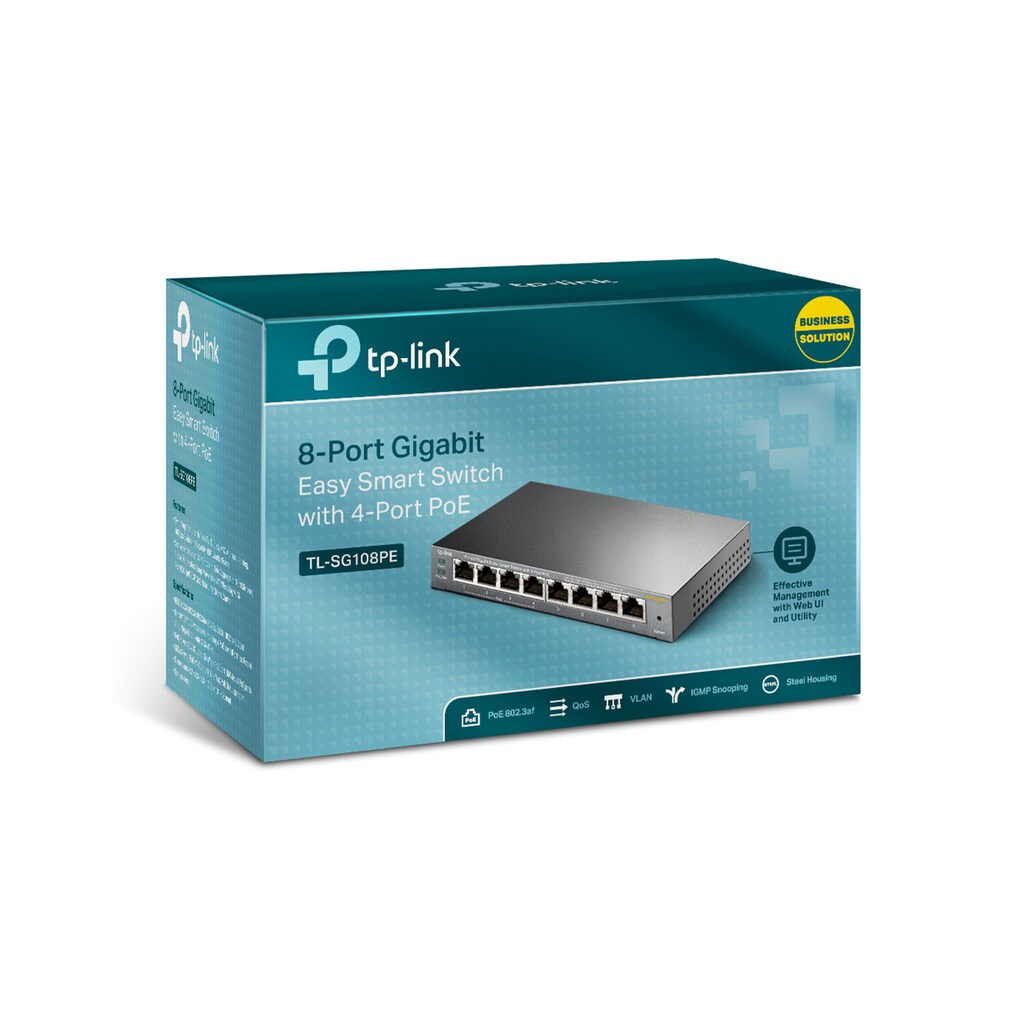TP-Link WLAN-Router »8-Port-Gigabit-Easy-Smart-Switch«