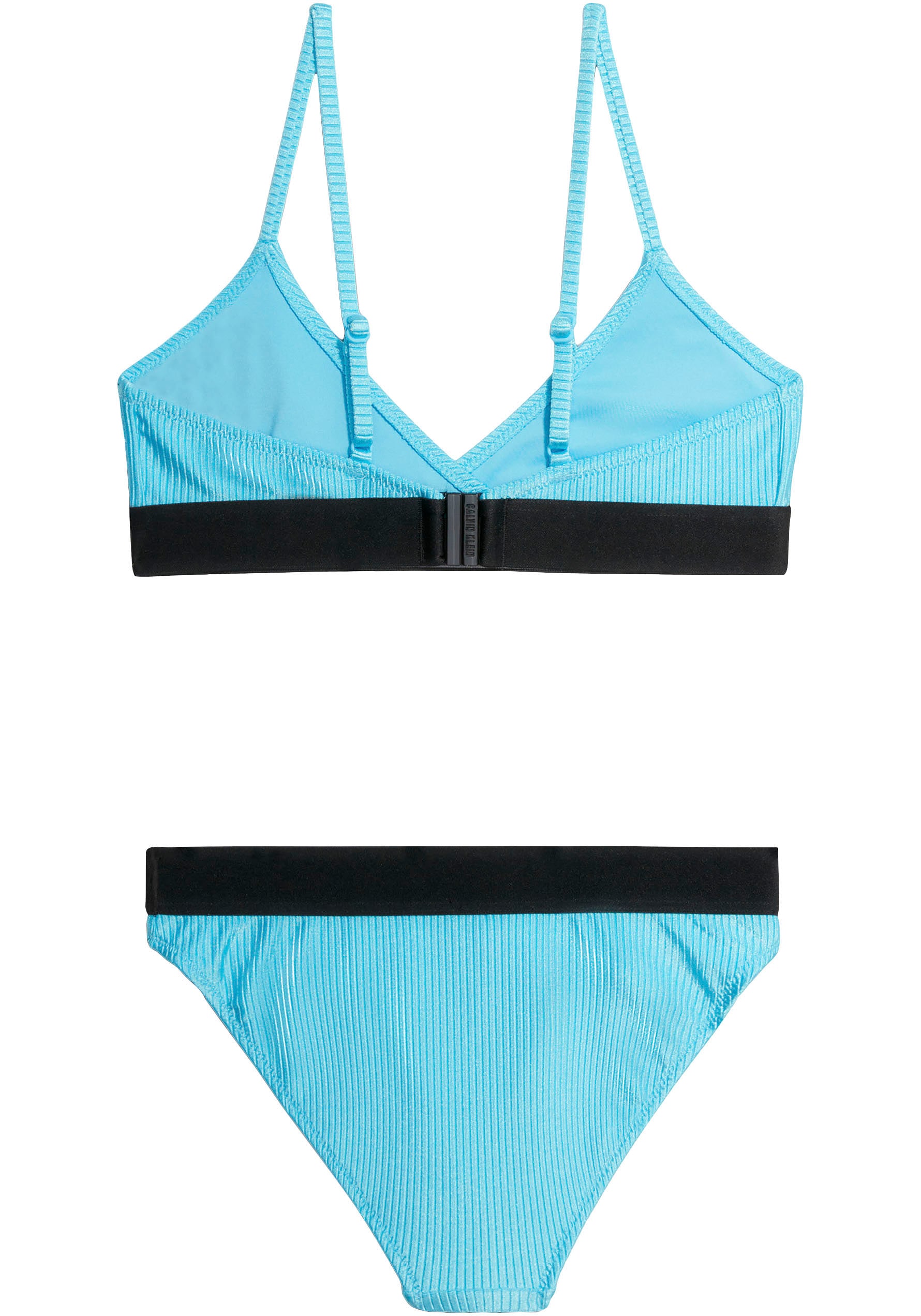 Triangel-Bikini ♕ TRIANGLE mit (2 St.), bei Swimwear Calvin SET«, BIKINI »CROSSOVER Klein Markenlabel