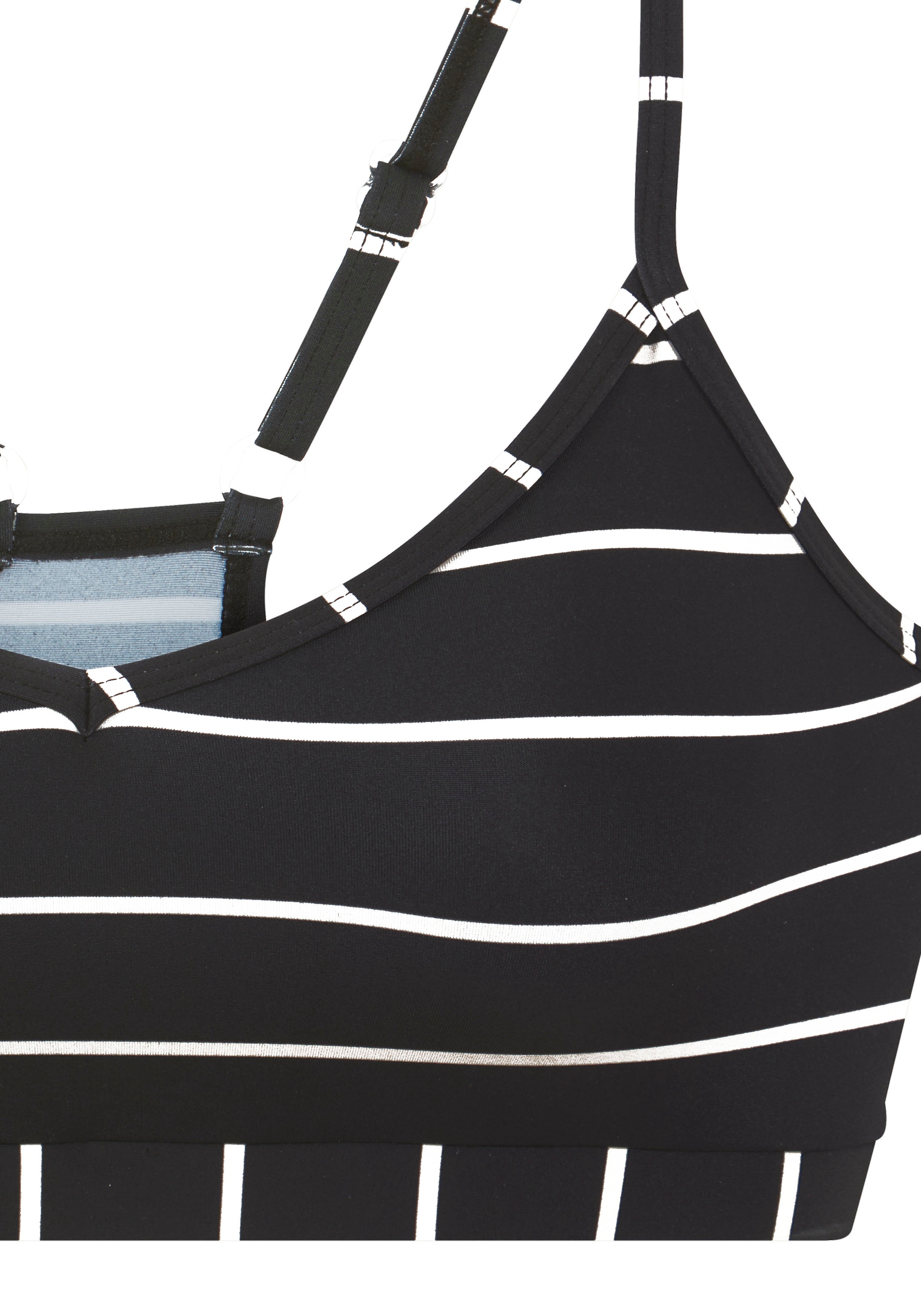 Bench. Bustier-Bikini-Top »Jules«, in Streifen-Optik