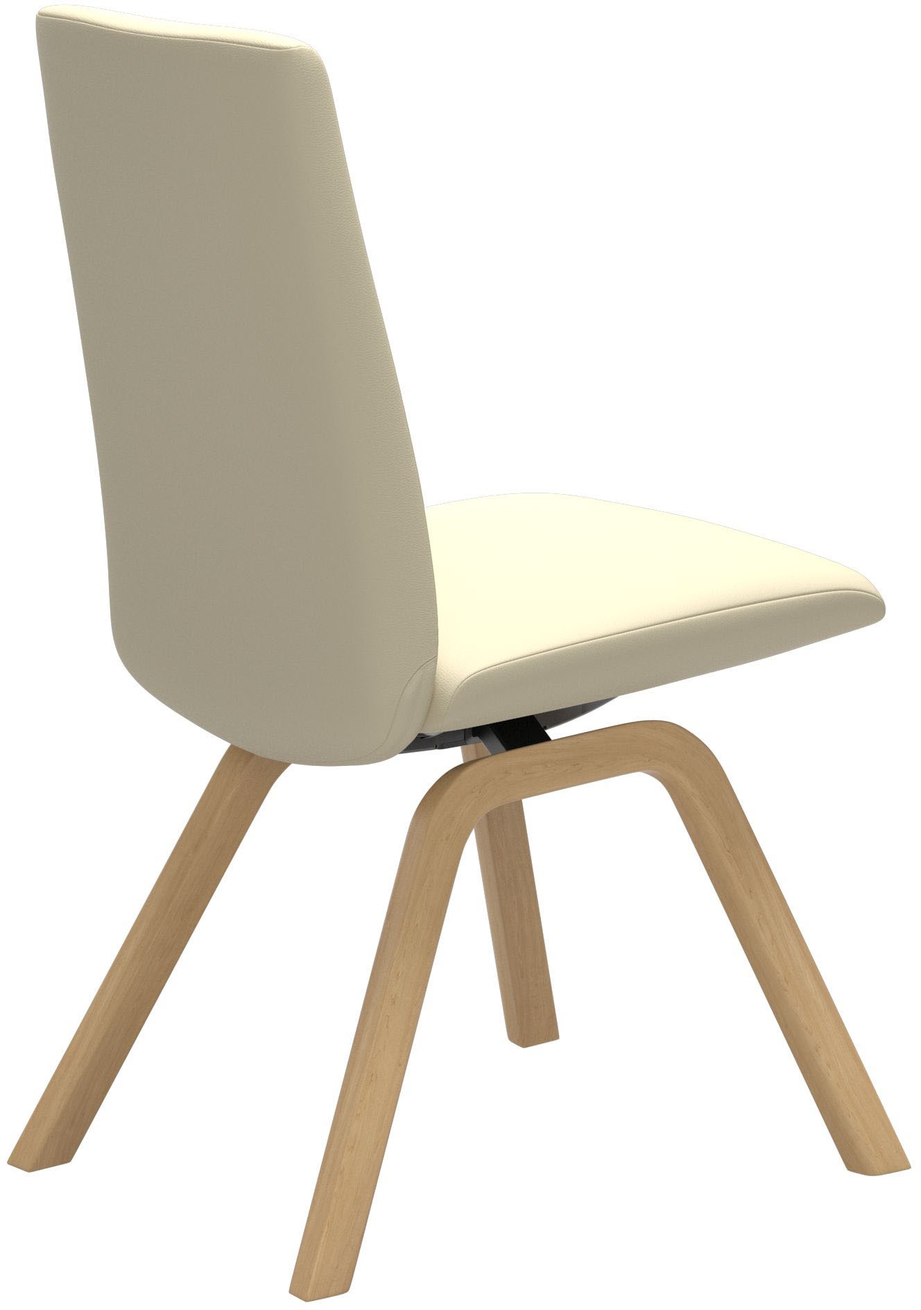 Stressless® Polsterstuhl »Laurel«, Leder PALOMA, Low Back, Größe M, mit schräggestellten Beinen in Eiche natur