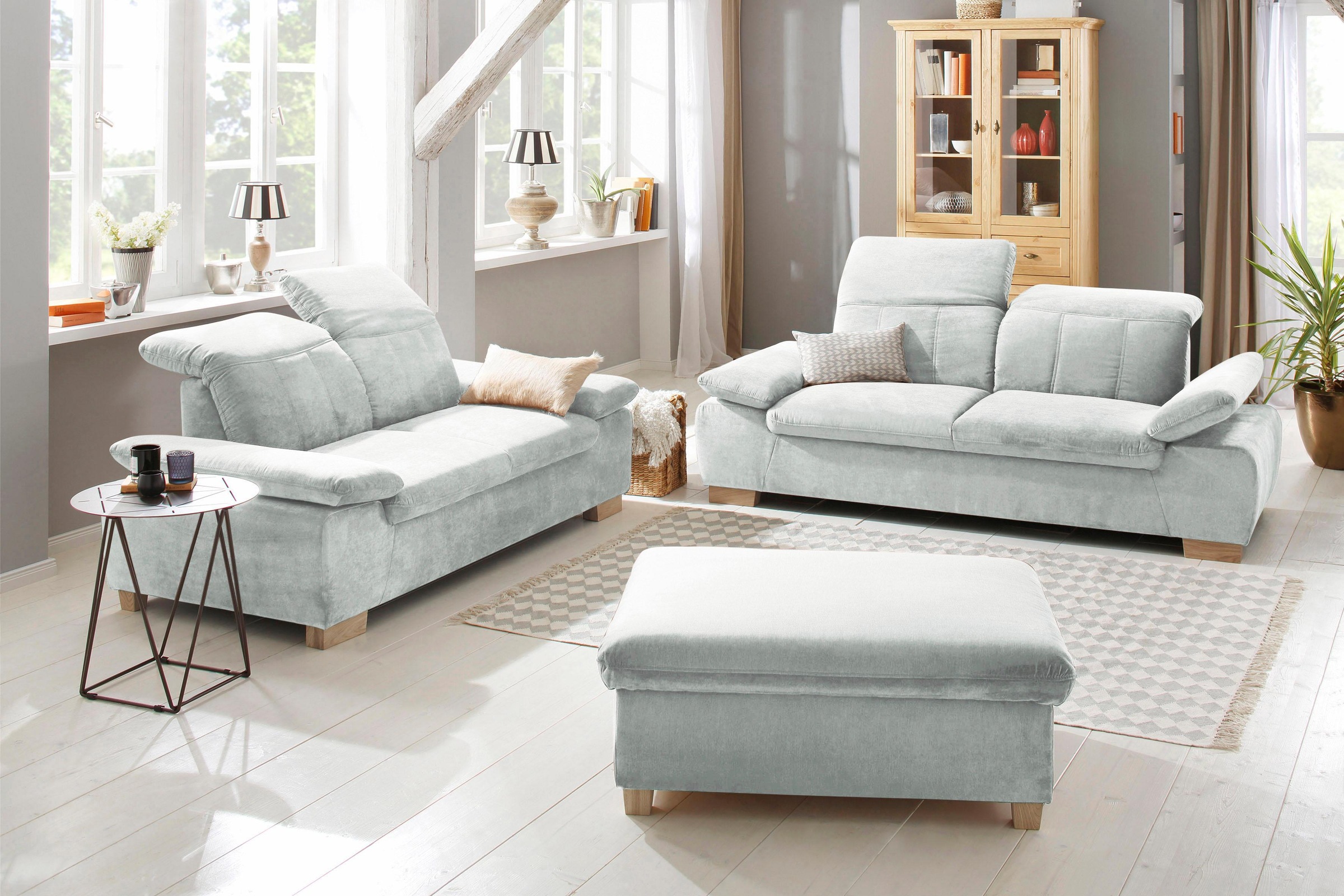 Home affaire Hocker »Bergamo«, mit Stauraum
