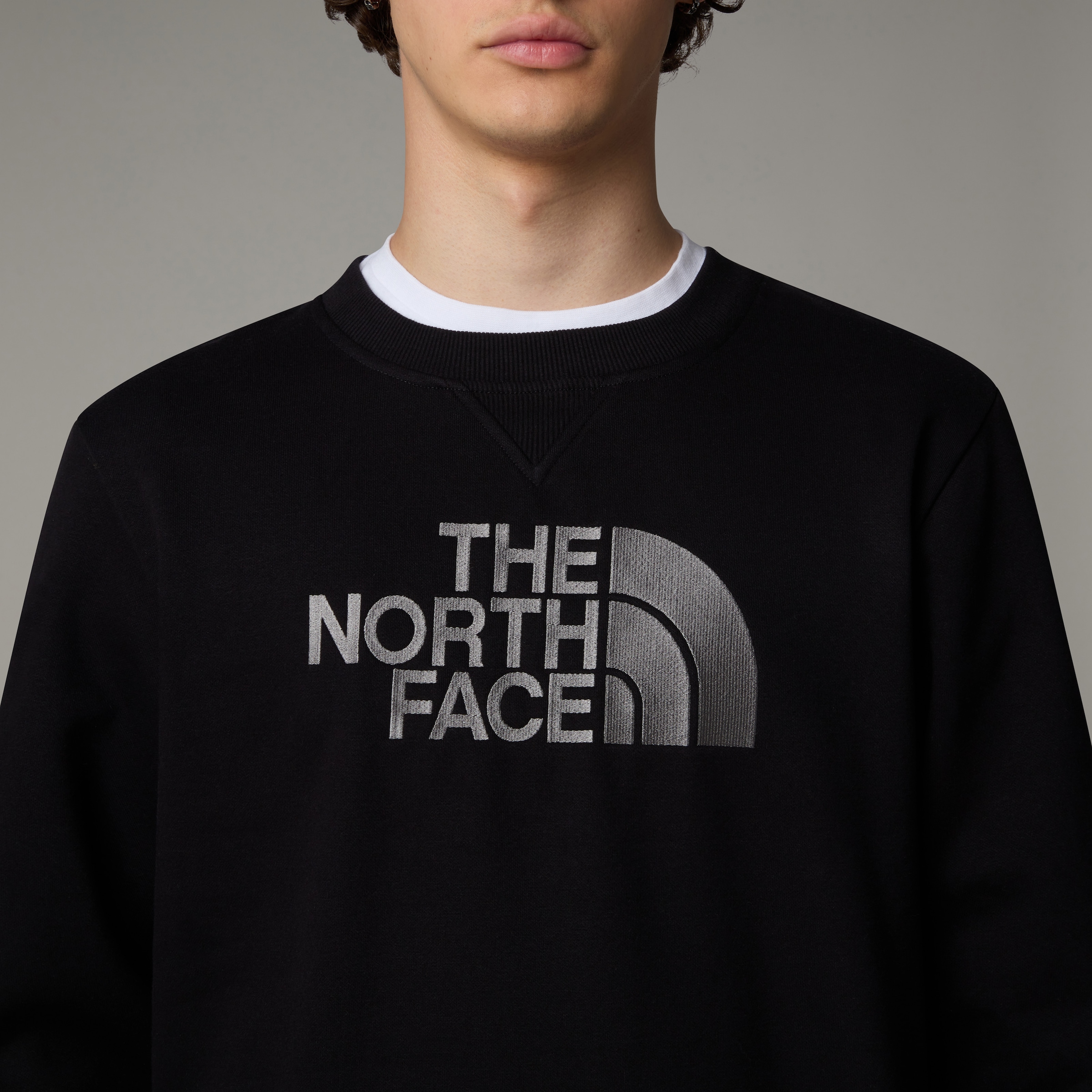 The North Face Kapuzensweatshirt »M DREW PEAK REGULAR CREW«, (1 tlg.)