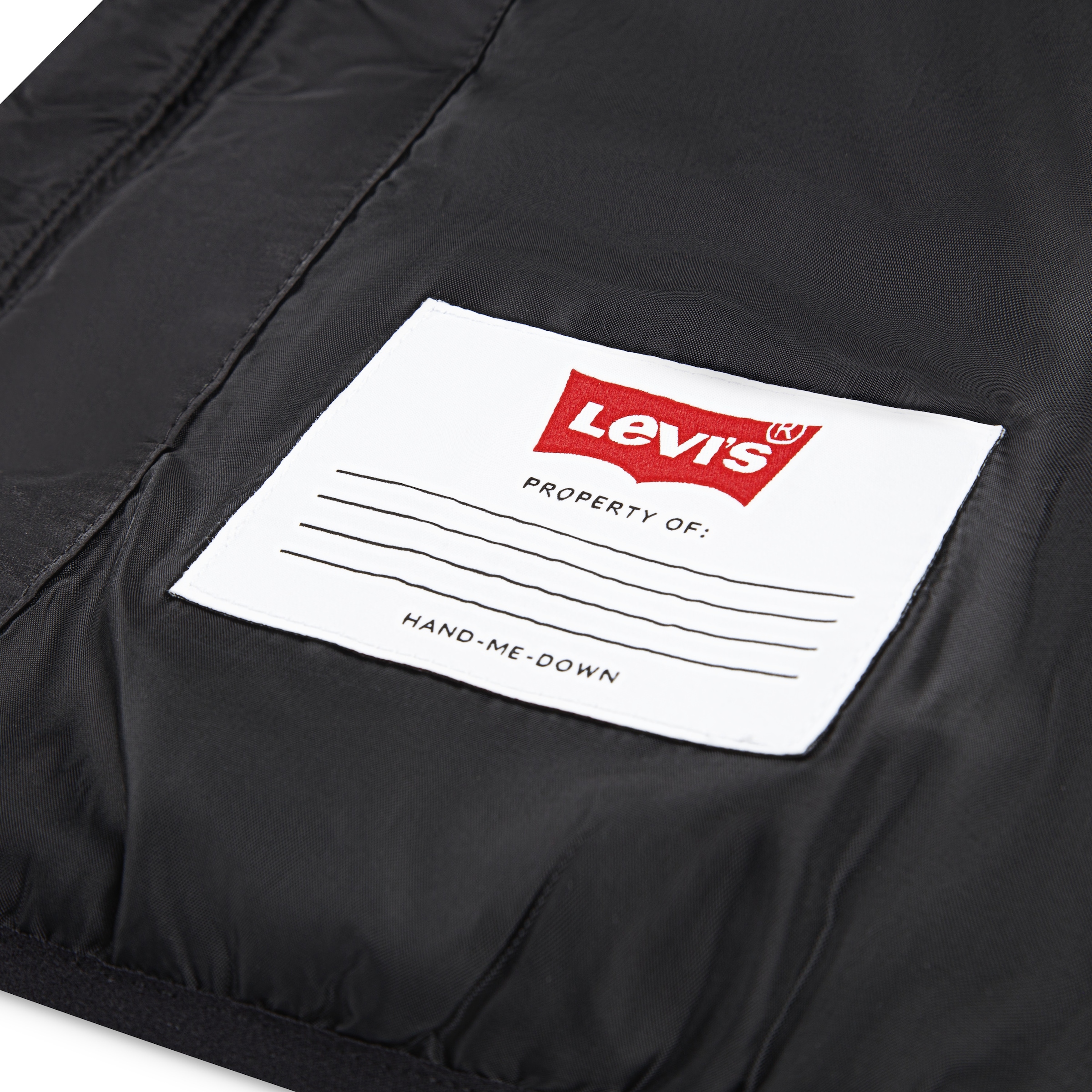 Levi's® Kids Steppjacke »LVB SHERPA LINED MDWT PU« mit Kapuze warm wattiert