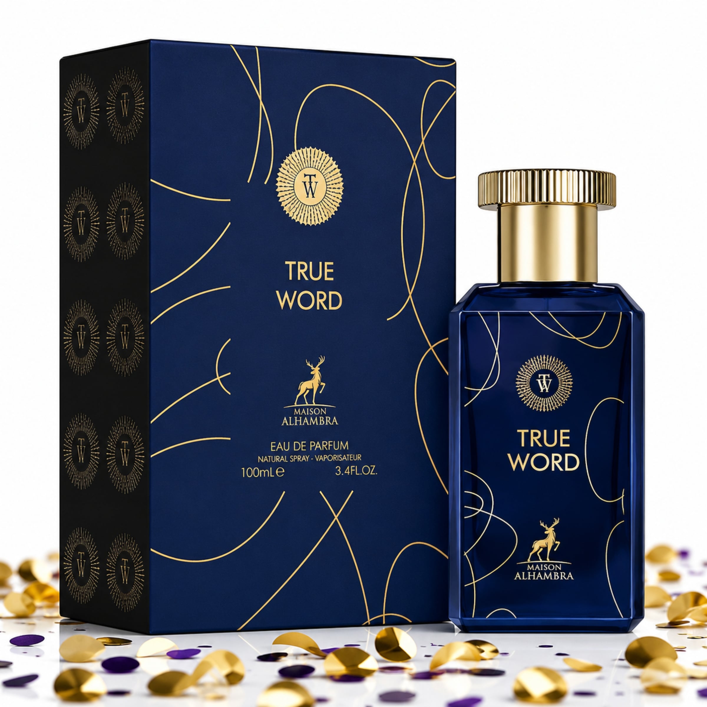Maison Alhambra Eau de Parfum »True Word Eau de Parfum 100ml« Eau de Parfum, 100 ml Inhalt, flüssige Duftkomposition