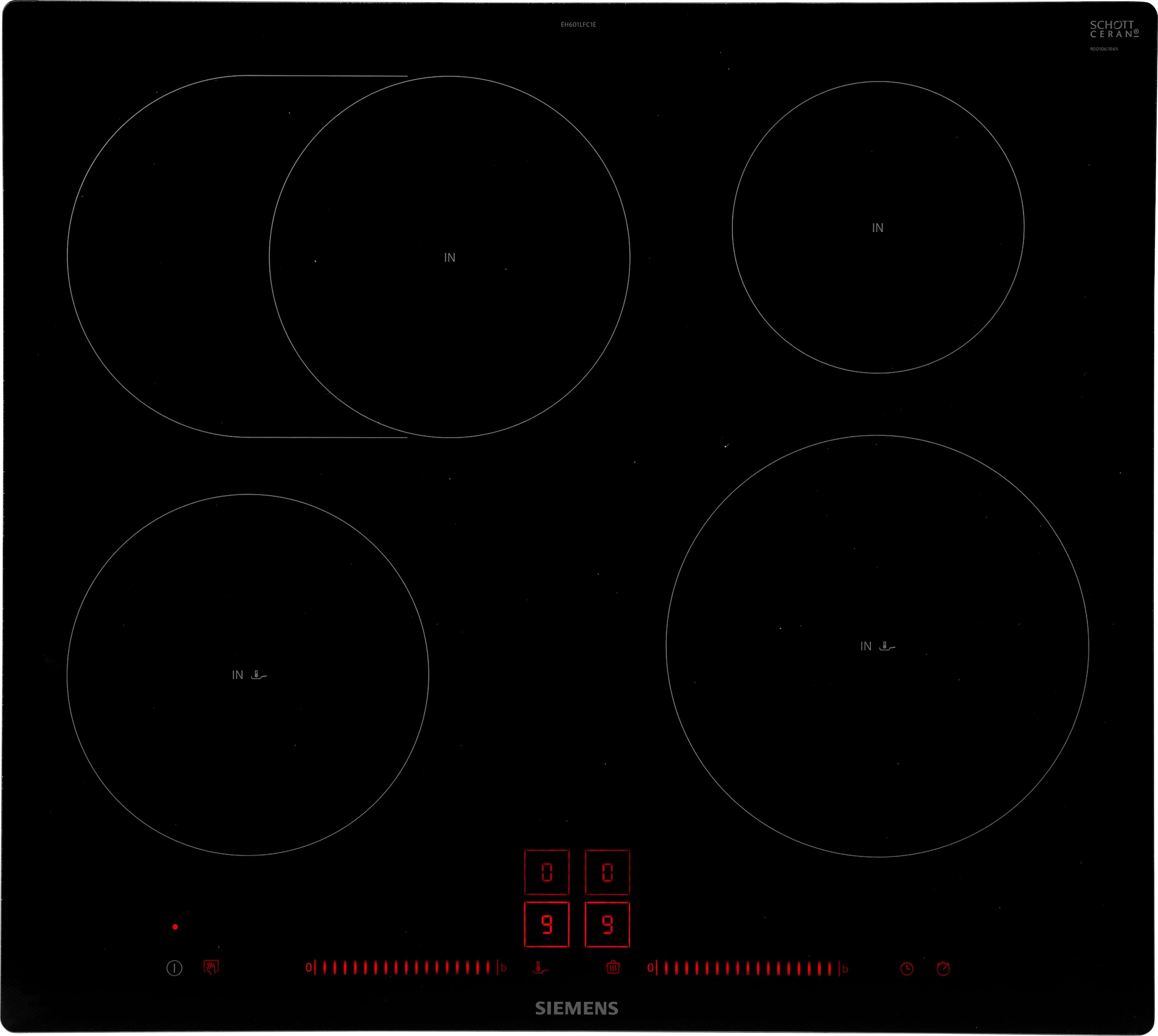 Induktions-Kochfeld von SCHOTT CERAN® »EH601LFC1E«, EH601LFC1E