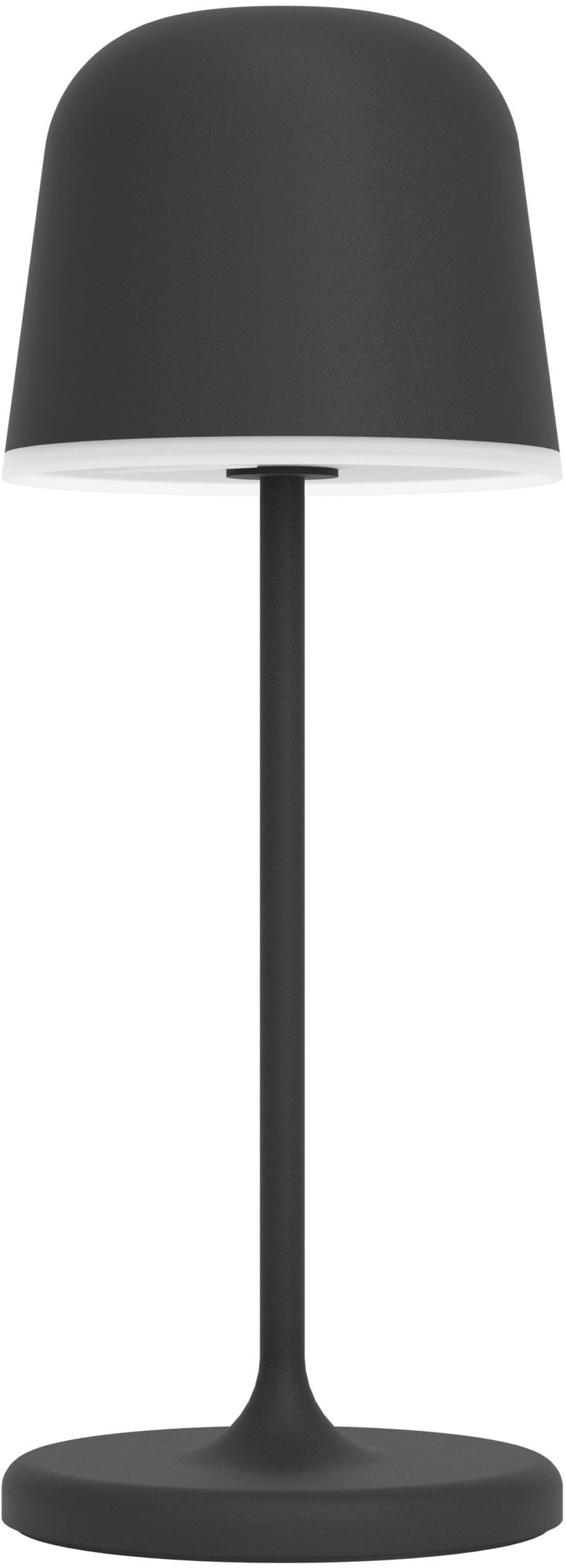 EGLO Tischleuchte »MANNERA-S Tischlampe - Alu, Stahl - LED - 1,8W - IP54« LED-Modul 1 Stk. Neutralweiß | Warmweiß Akku Außentischleuchte, Gartenlampe m. Erdspieß, H20 x Ø7,5 cm