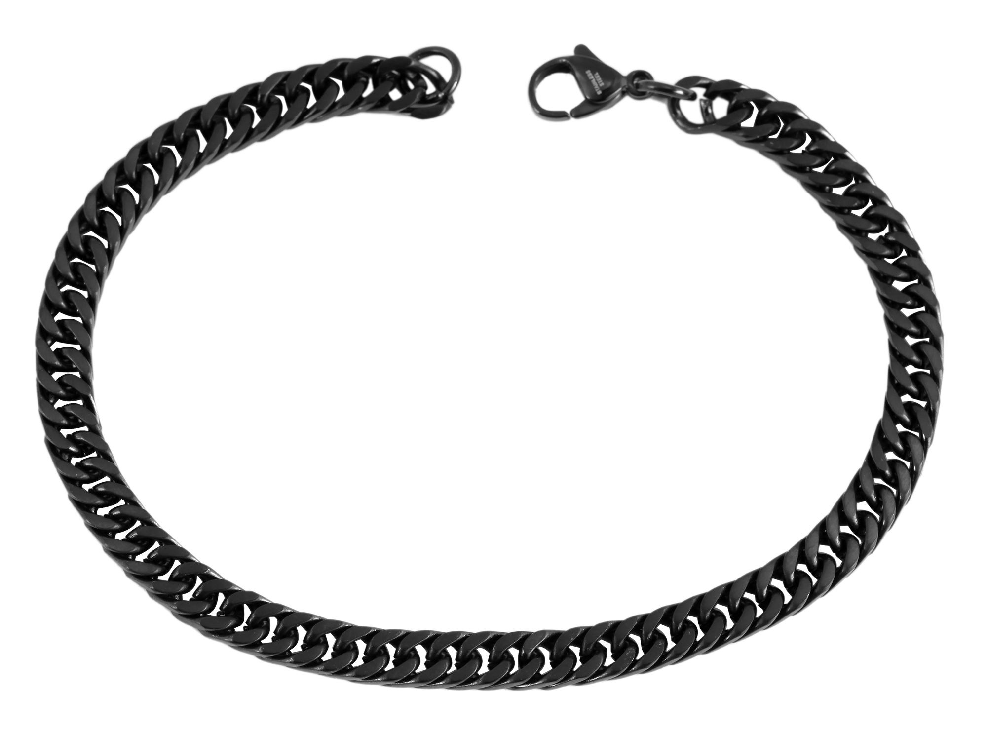 Adelia´s Panzerarmband »Unisex Armband ¿ Panzerarmband aus Edelstahl 21 cm«