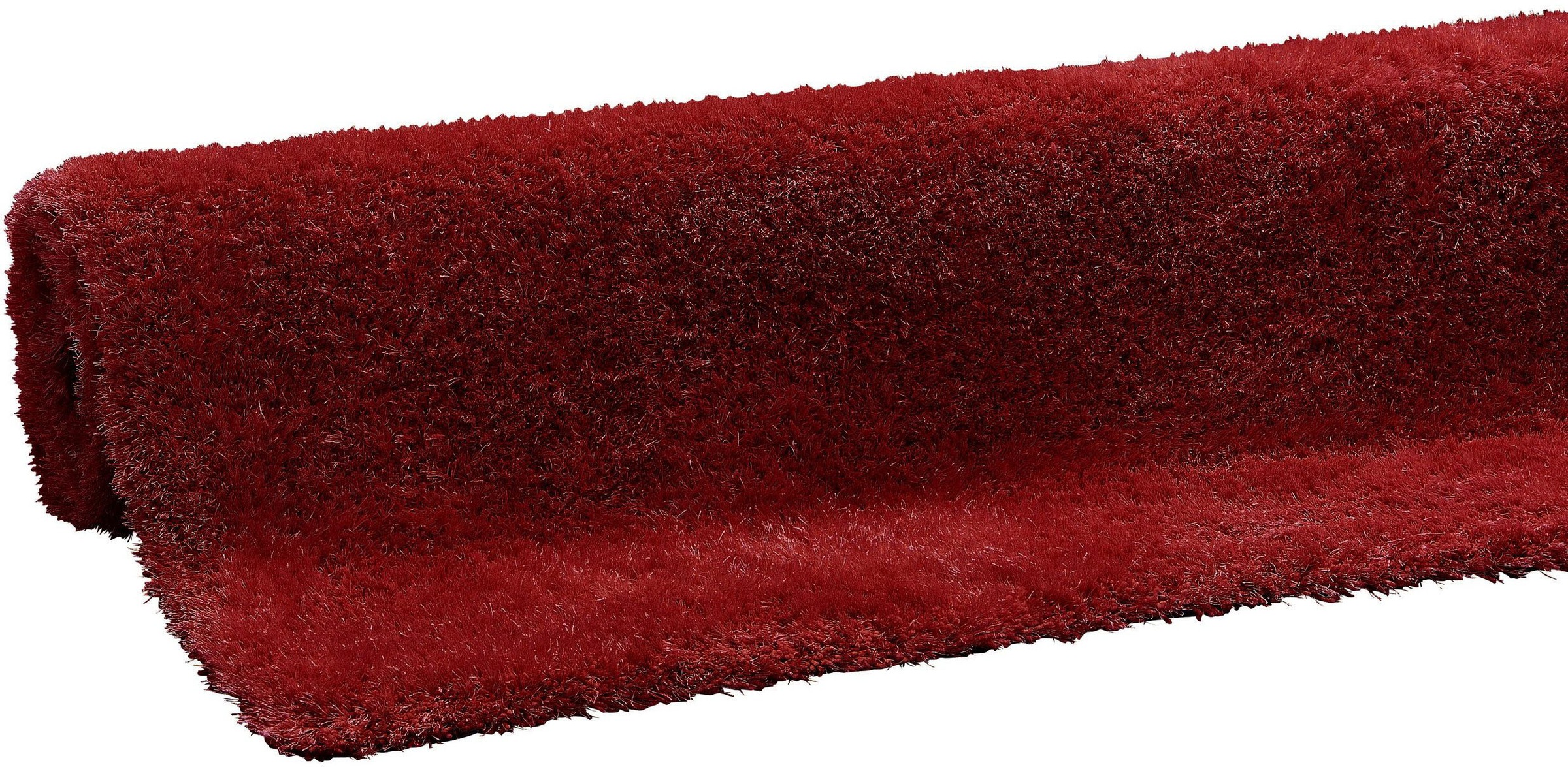 Home affaire Hochflor-Teppich »Deman«, rechteckig, 25 mm Höhe, Uni-Farben, Mikrofaser Teppiche, flauschig, Wohnzimmer, Schlafzimmer