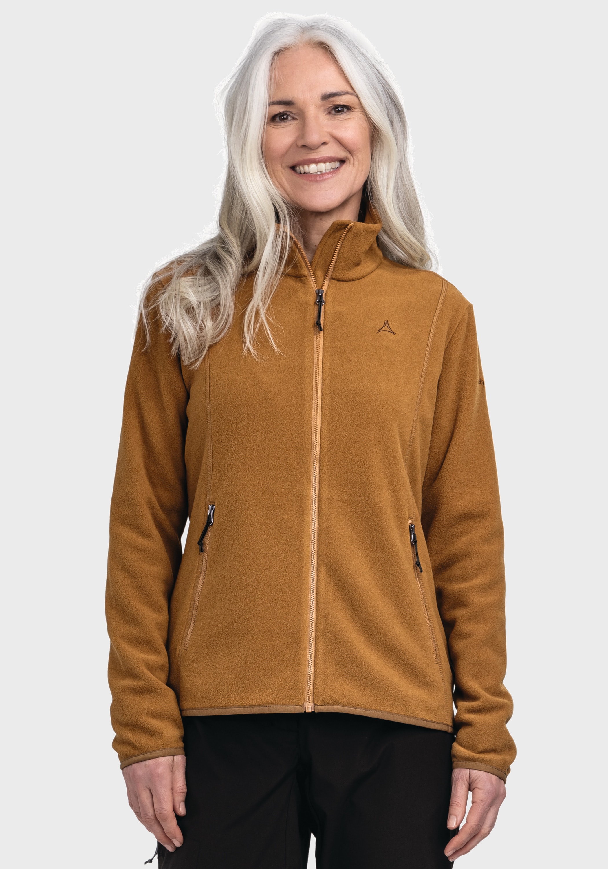 Schöffel Fleecejacke »Hiking Fleece Jk Style Ash WMS«, ohne Kapuze