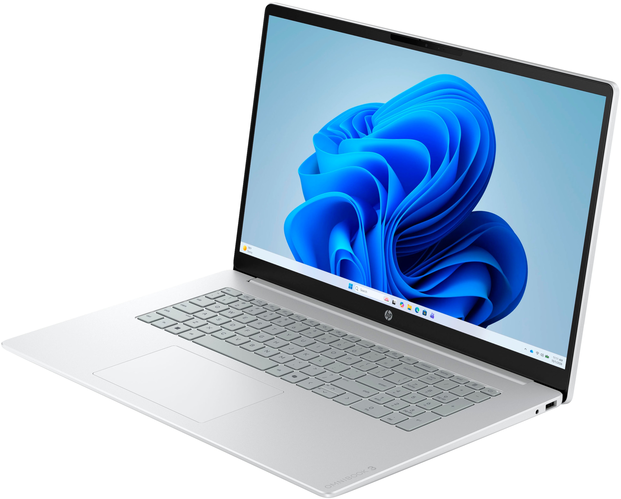 HP Notebook »OmniBook 3 17-dk0512ng« 43,9 cm / 17,3 ″ Intel N-Reihe Intel Graphics 256 GB SSD