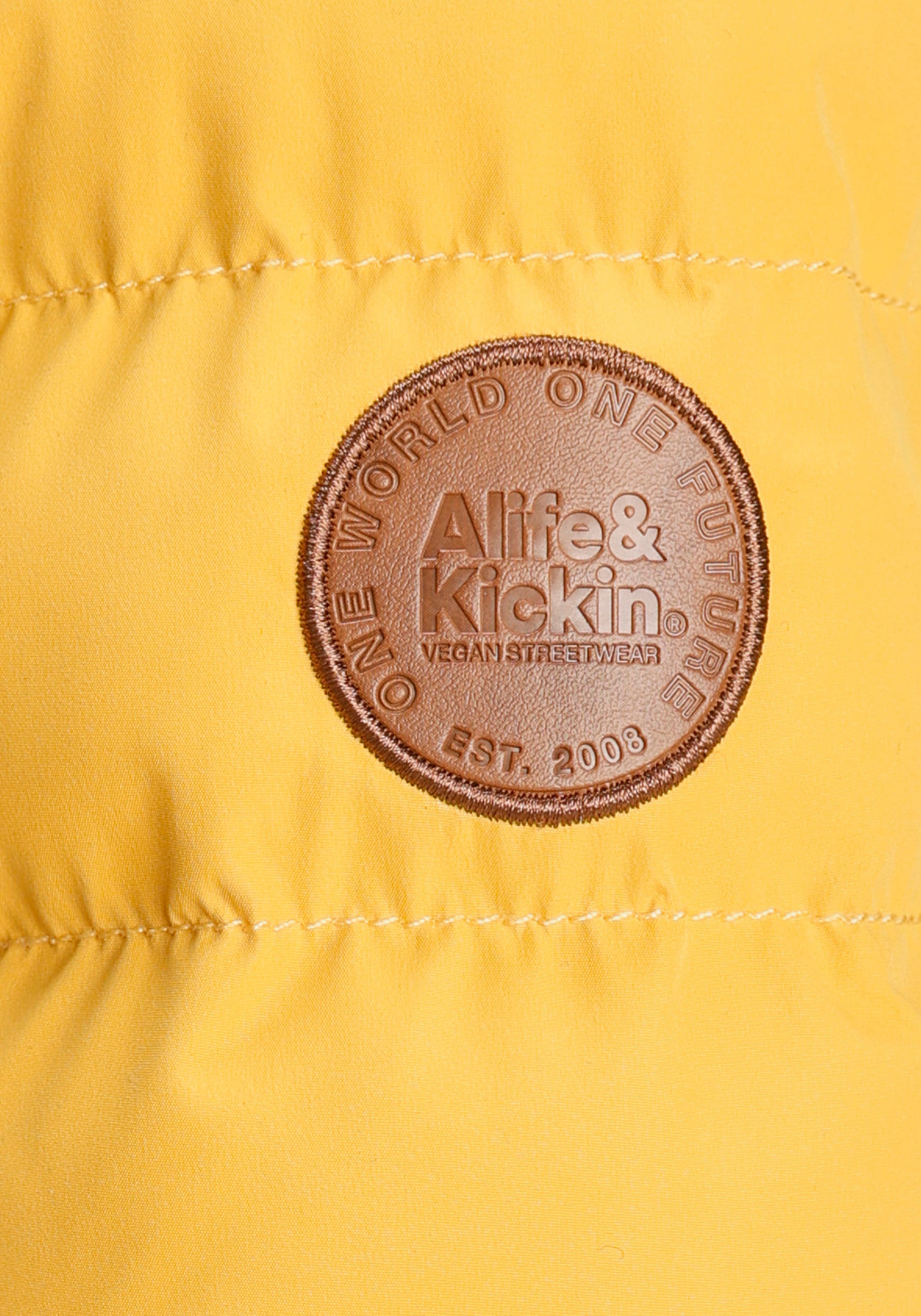 Alife & Kickin Outdoorjacke »JuellaAK«, mit Kapuze, sportive Steppjacke mit Kapuze & Reißverschlusstaschen