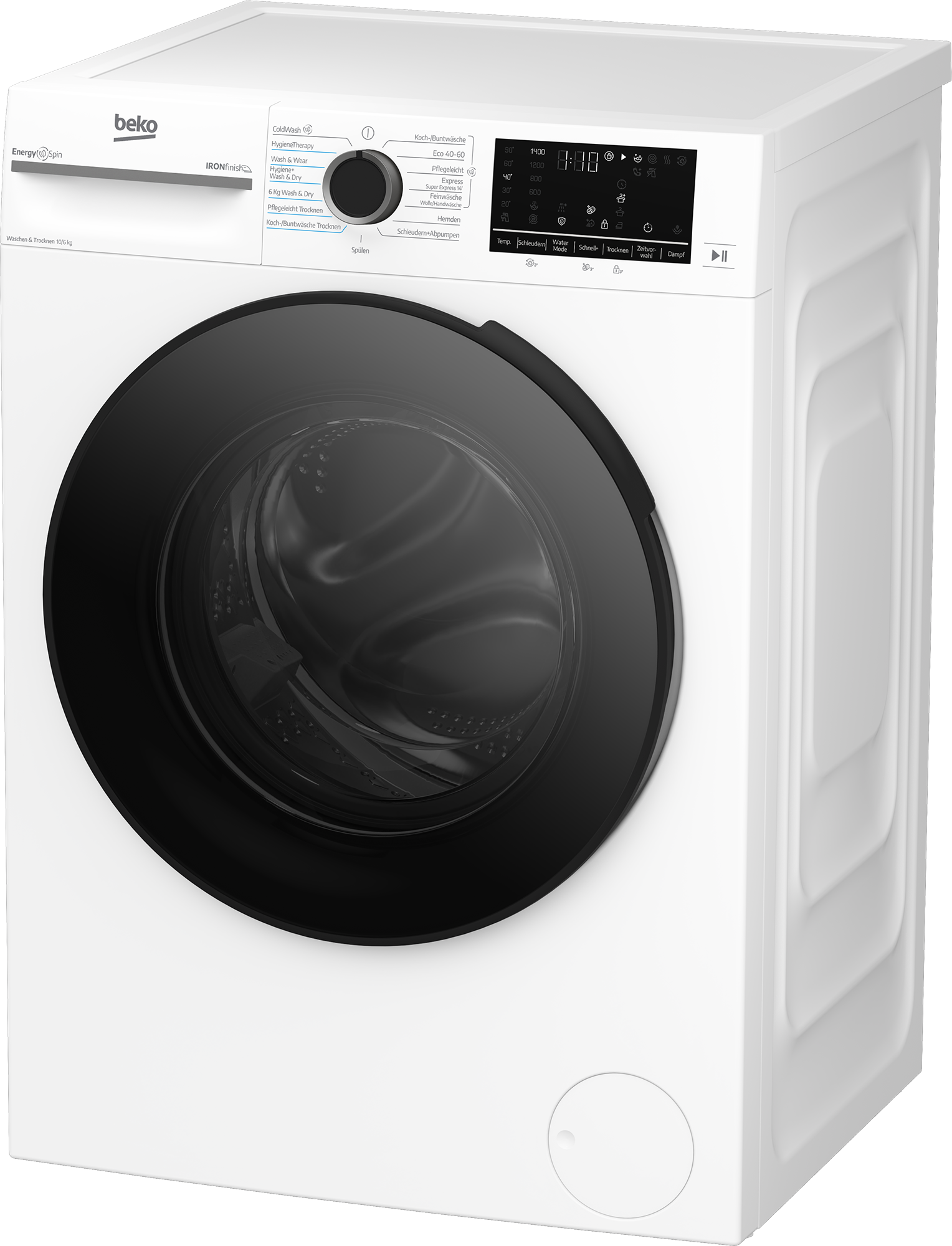 BEKO Waschtrockner »BDFT4104A20C« 10 kg /6 kg 76 dB(A)