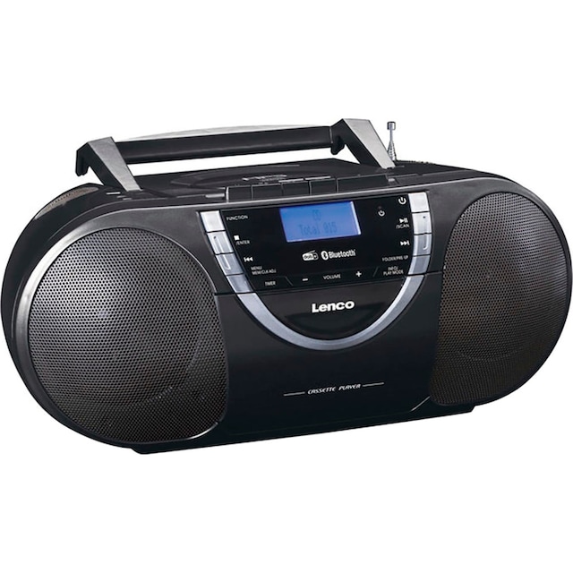 Lenco CD-Radiorecorder »SCD-6900BK - Tragbarer Radio-CD-Player mit DAB+, BT  und Kassette«, (Bluetooth Digitalradio (DAB+) ➥ 3 Jahre XXL Garantie |  UNIVERSAL