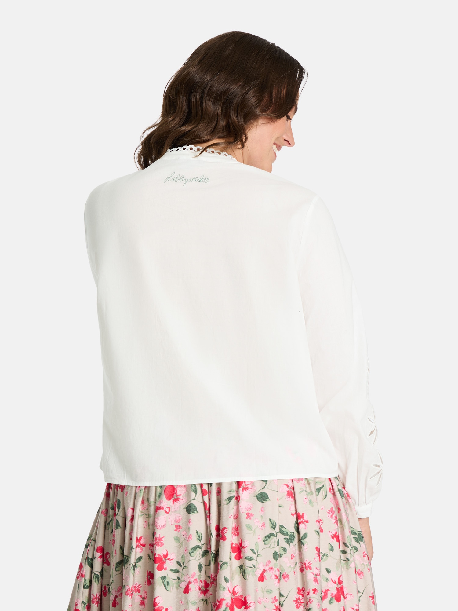 Lieblingsstück Langarmbluse »Eldrid« aus reiner Baumwolle