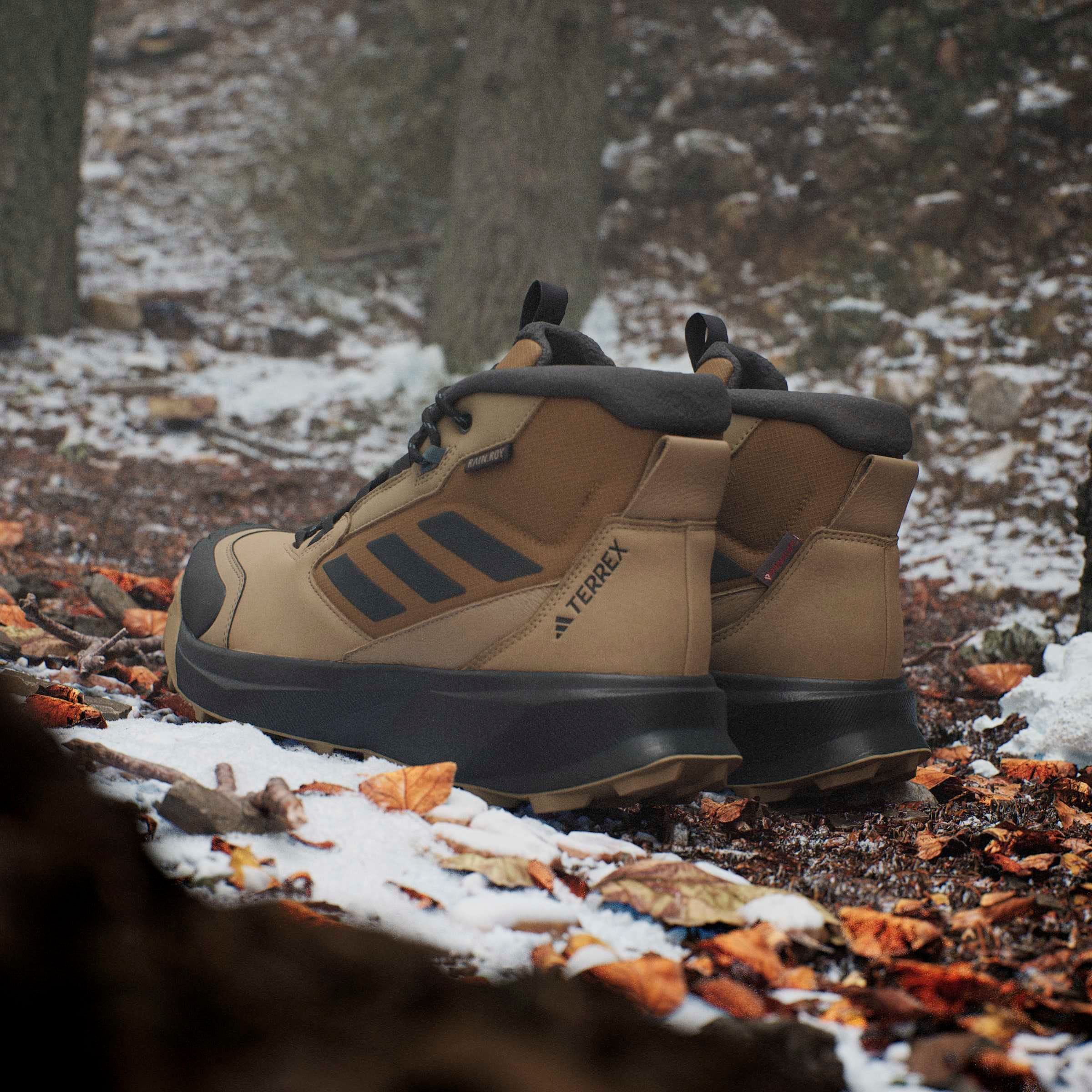 adidas TERREX Winterboots »TERREX WINTER LEATHER MID CUT RAIN.RDY COLD.RDY«, Winterboots aus Leder