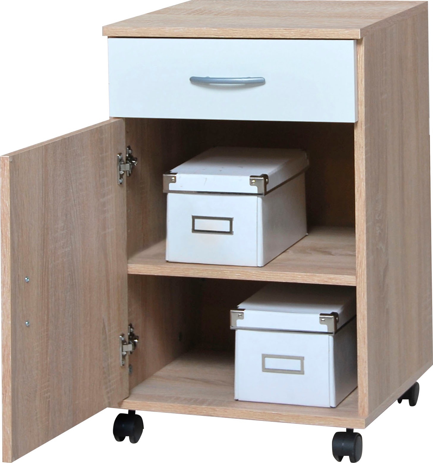 VOGL Möbelfabrik Rollcontainer »1191, Bürocontainer«, (1 St.), verschiedene Ausführungen, mit Schubladen, Höhe 67 cm, Made in Germany