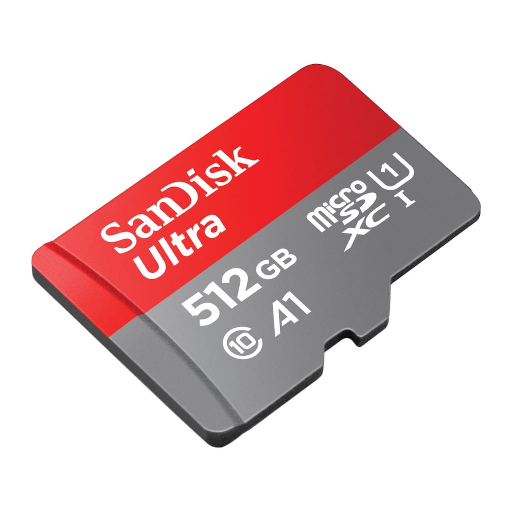 Sandisk Speicherkarte »microSDXC Ultra, Adapter "Mobile"«, (UHS Class 1 150 MB/s Lesegeschwindigkeit)