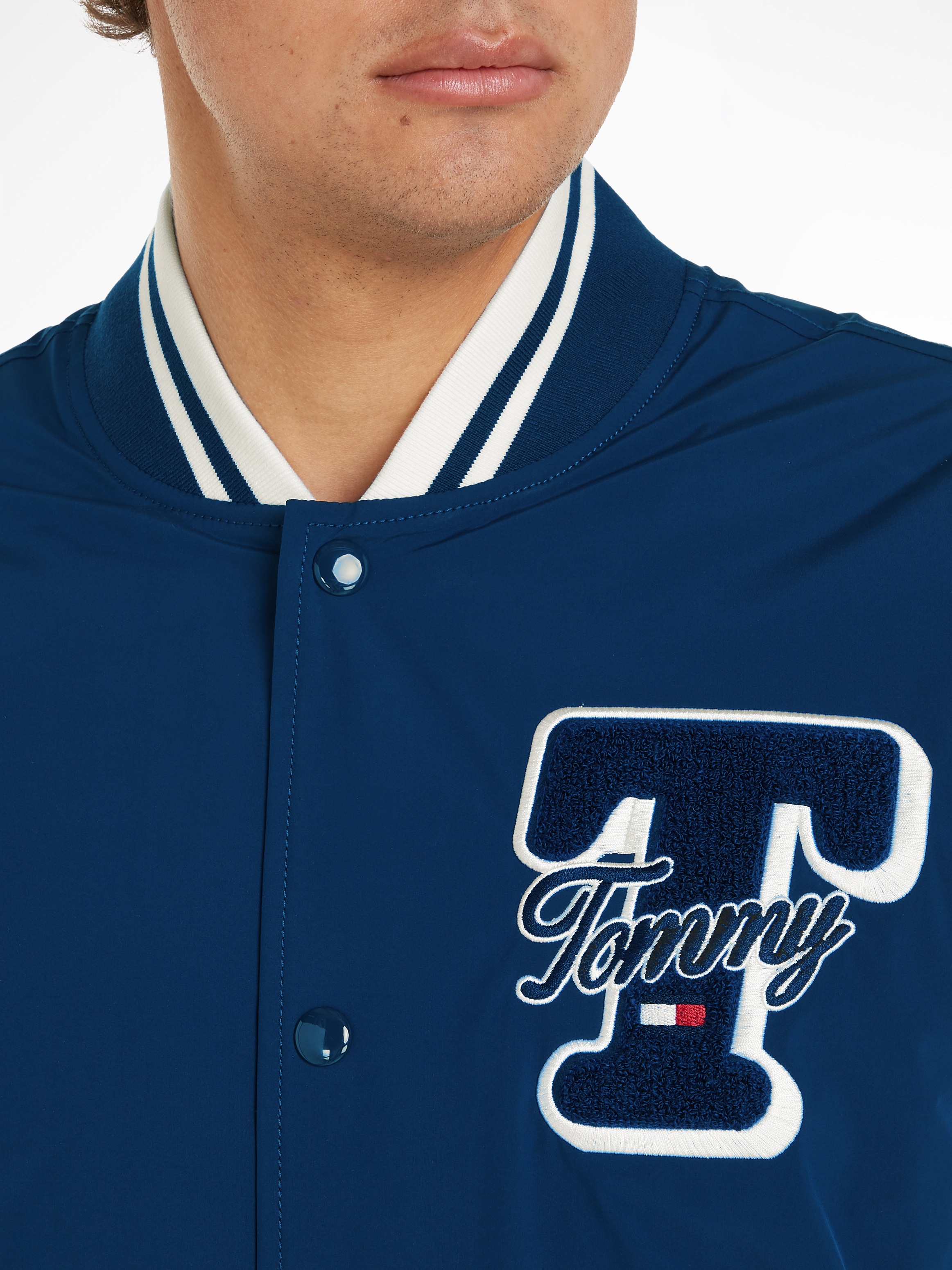 Tommy Jeans Collegejacke »TJM COLORBLOCK VARSITY JACKET«