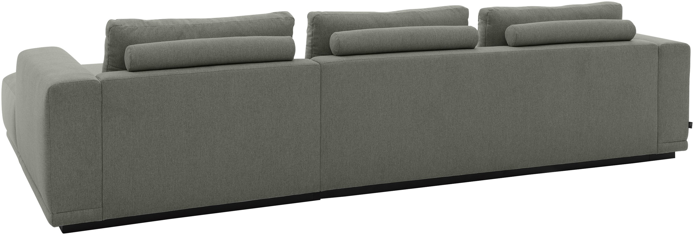 Musterring Ecksofa Anreihsofa links & Longchair rechts, mit Armlehnen, inkl. Rückenkissen