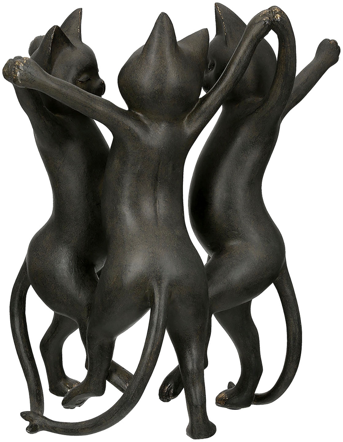 GILDE Tierfigur »Katze Gatto-Trio, schwarz«