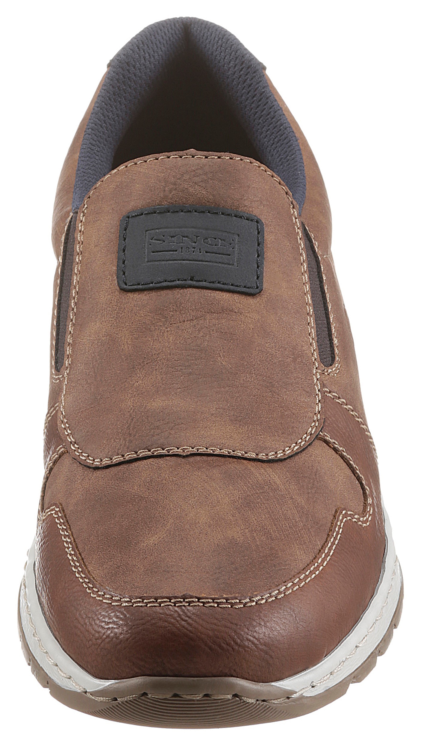 Rieker Slipper, mit seitlicher Logoprägung