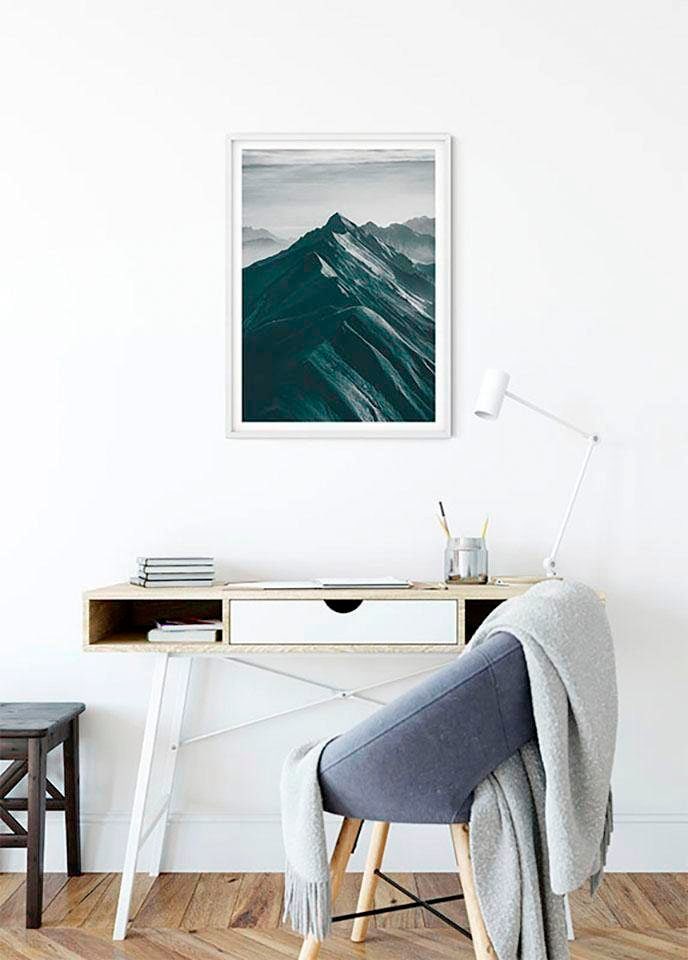 Komar Bild »Mountain Top«, Natur, (1 St.), Wandbild zur Dekoration - ohne Rahmen