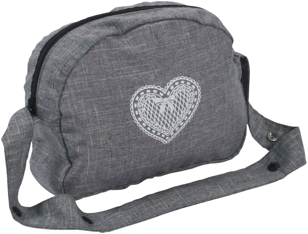 Puppen Wickeltasche »Jeans Grey«