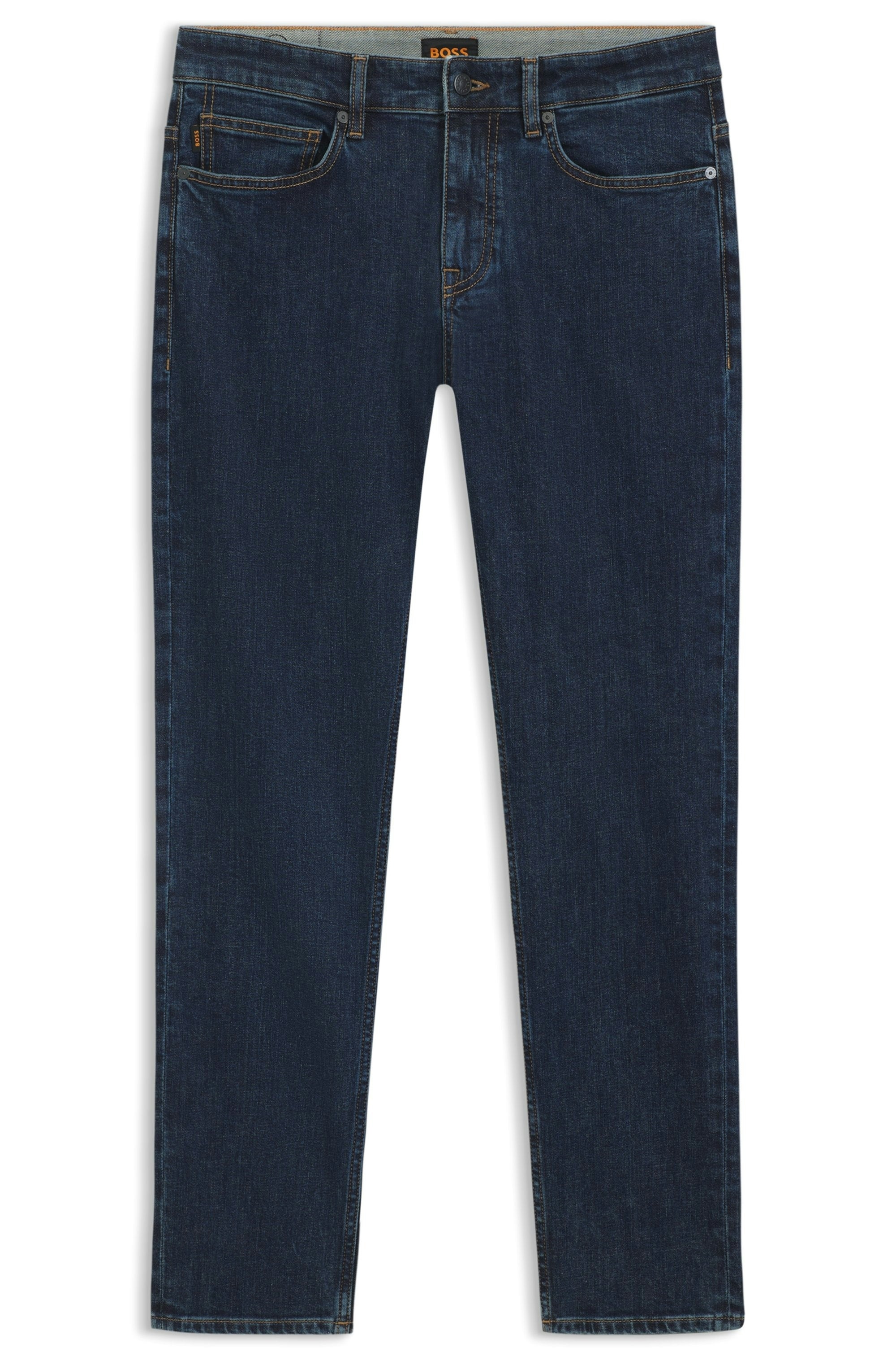 BOSS ORANGE »Delaware Soft-Motion-Denim« Schmale Passform Mittlere Leibhöhe