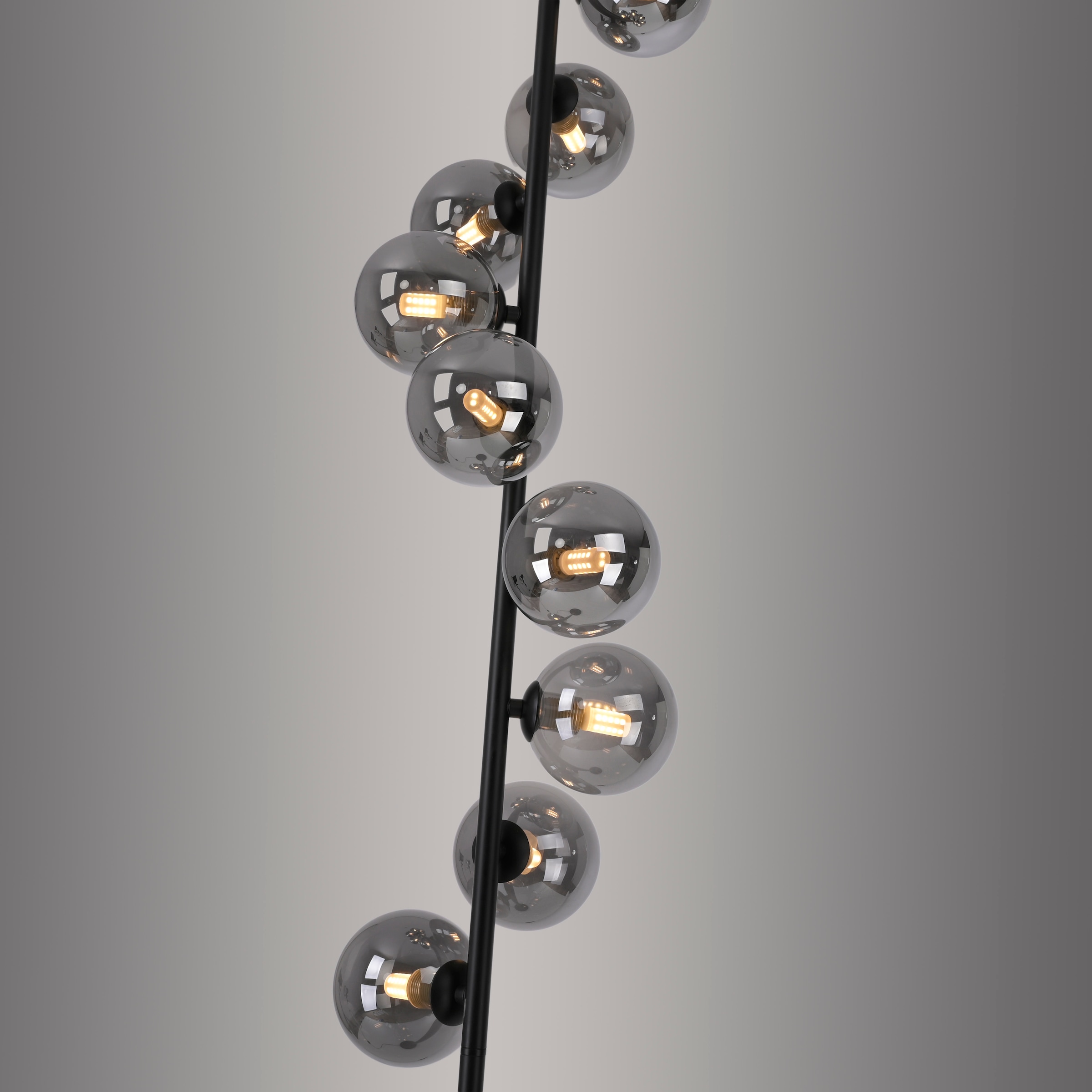 SCHÖNER WOHNEN-Kollektion LED Stehlampe »DUBAI« G9 1 Stk. Warmweiß SCHÖNER WOHNEN Kollektion, Fußschalter