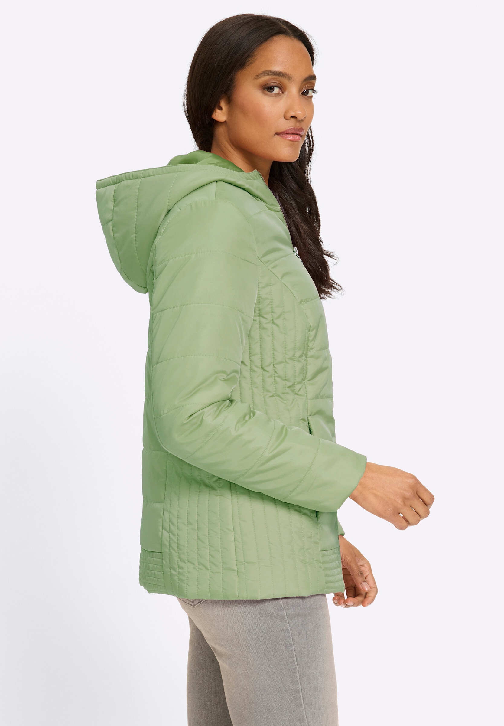 heine Steppjacke »Steppjacke Steppjacke mit Kapuze« mit Kapuze