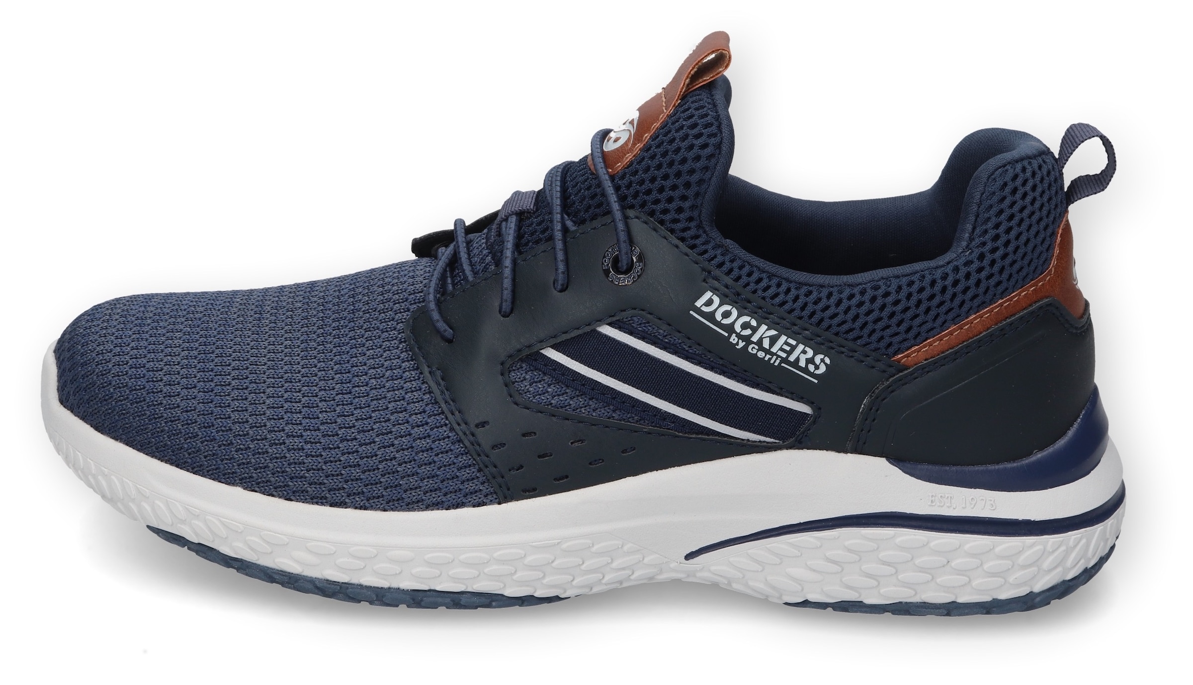 Dockers by Gerli Slip-On Sneaker, Slipper, Sneaker, mit leichter Laufsohle in Komfortweite G (weit)
