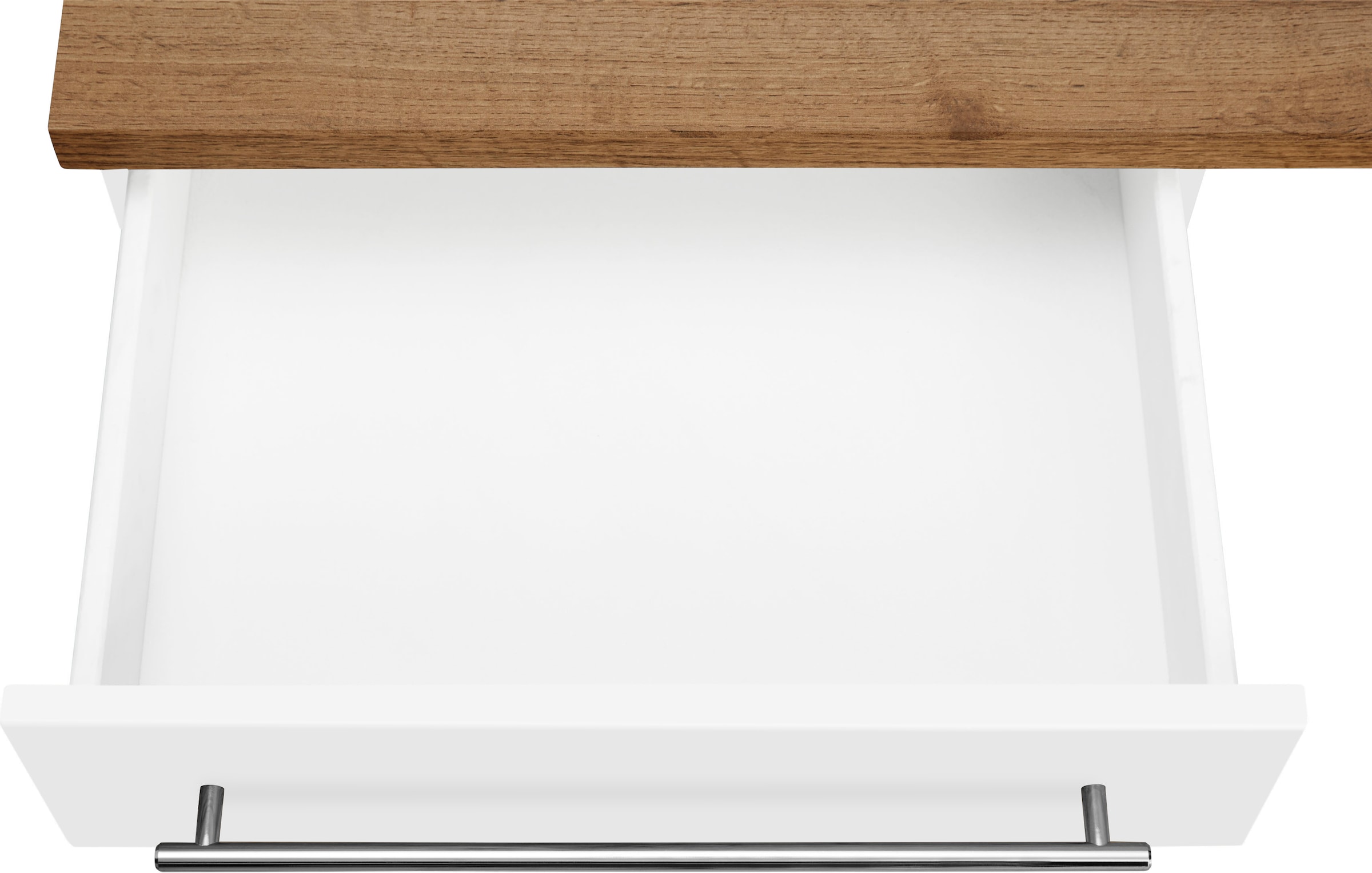 KOCHSTATION Winkelküche »KS-Samos« Stellbreite 280x220 cm, wahlweise mit E-Geräten, mit Arbeitsplatte