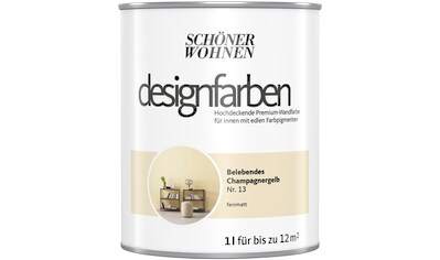 SCHÖNER WOHNEN FARBE Wand- und Deckenfarbe »designfarben«