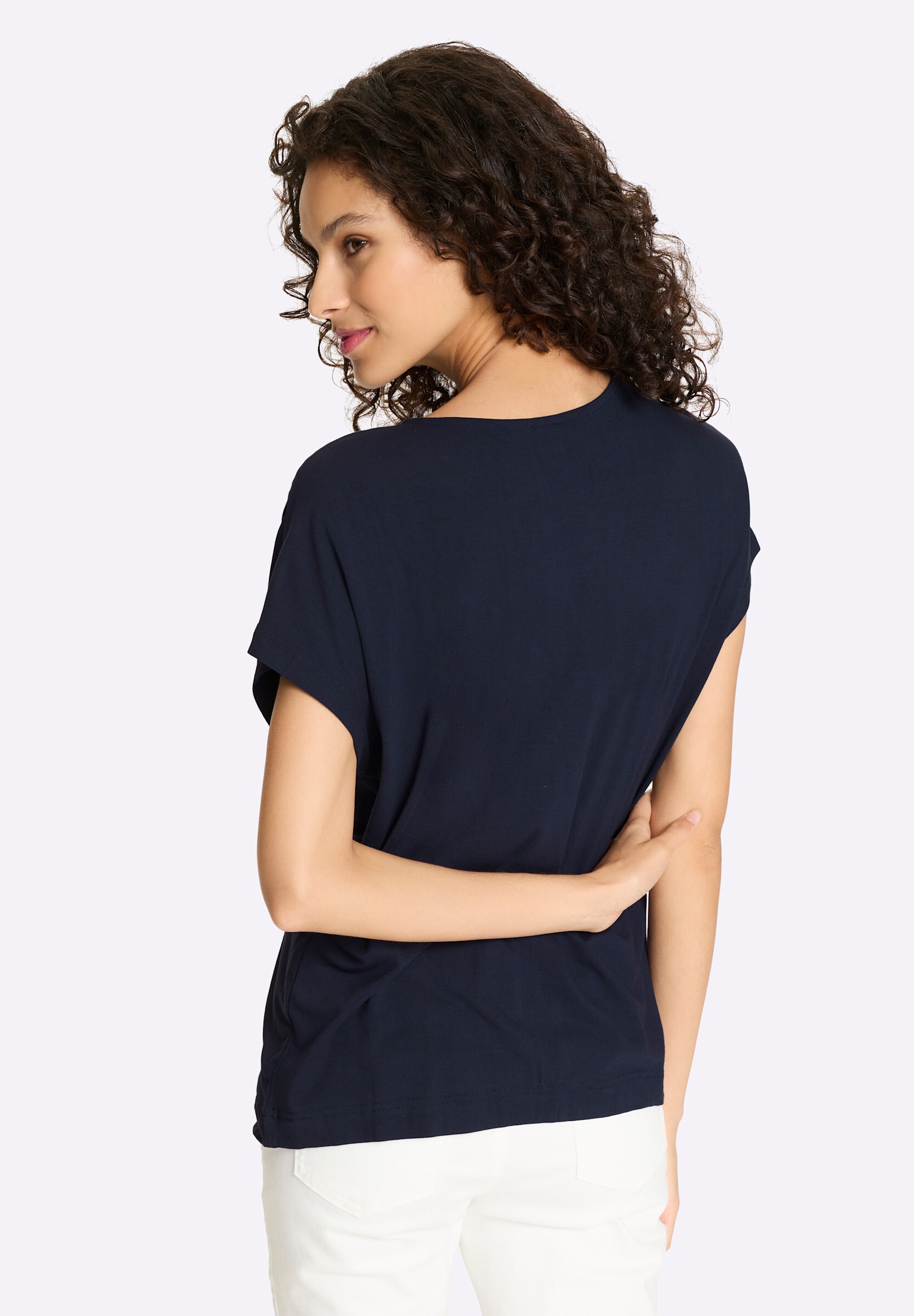 heine T-Shirt »Shirt Shirt mit Biesen«