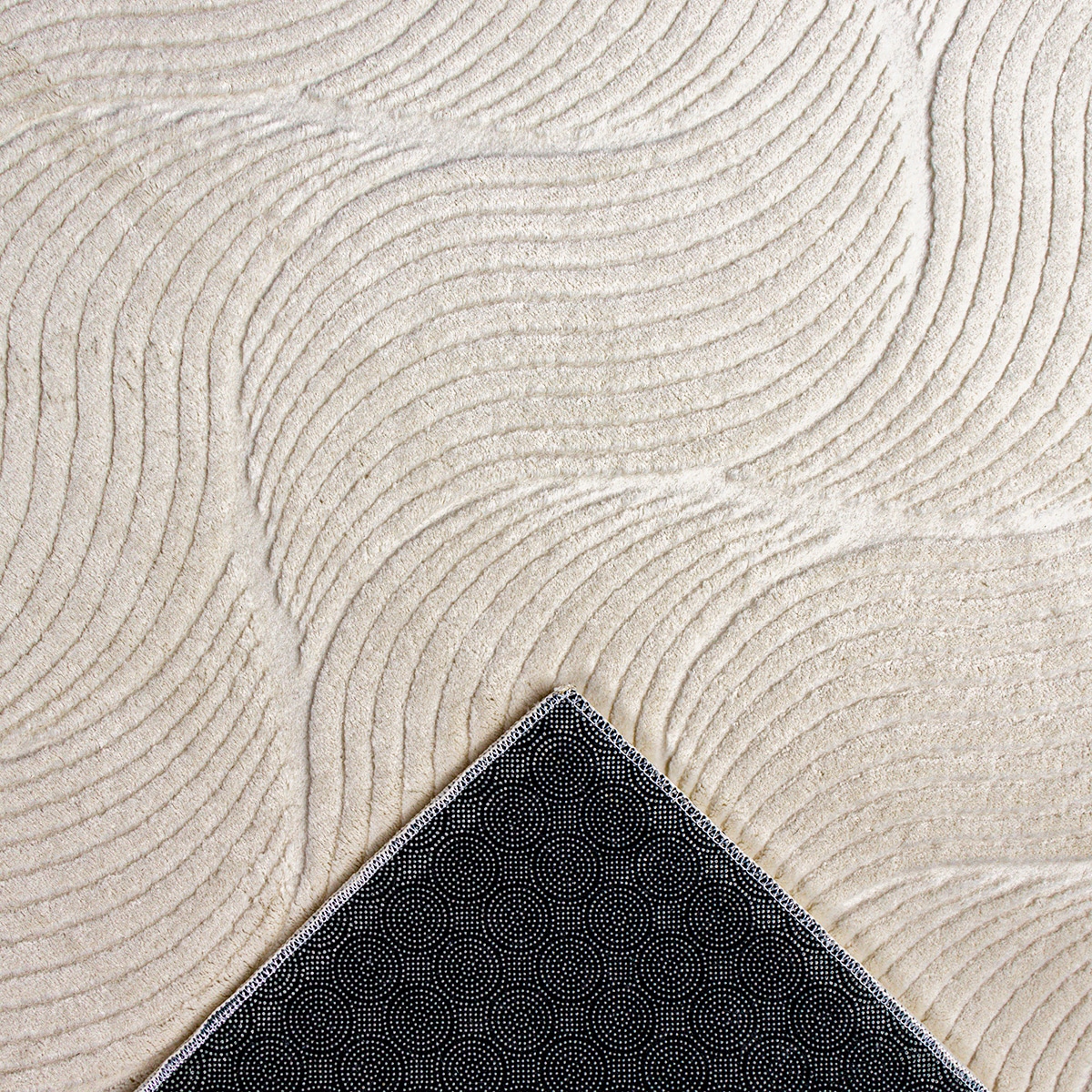 the carpet Teppich »Rio« rechteckig 8 mm Höhe weicher Wohnzimmer Teppich rutschfest 3D-Optik