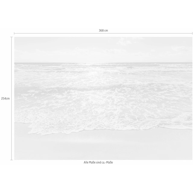 Komar Fototapete »Seaside«, 368x254 cm (Breite x Höhe), inklusive Kleister  online kaufen | mit 3 Jahren XXL Garantie