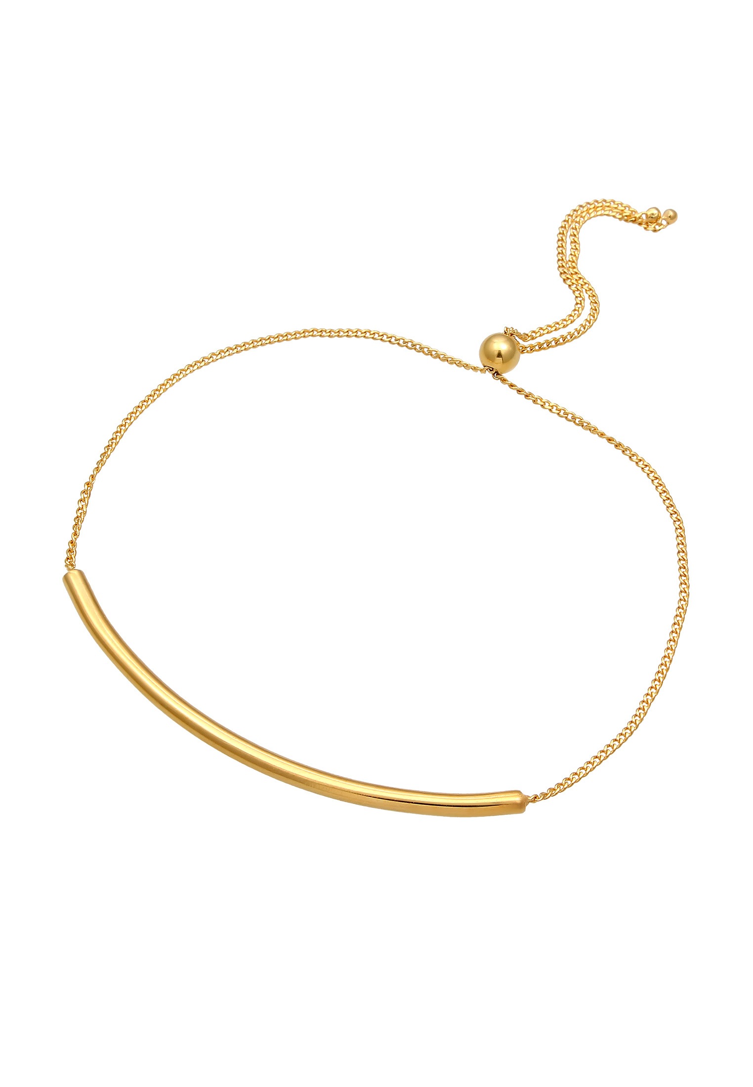 Elli Armkette »Armband Basic Silberelement Minimal 925 Silber«