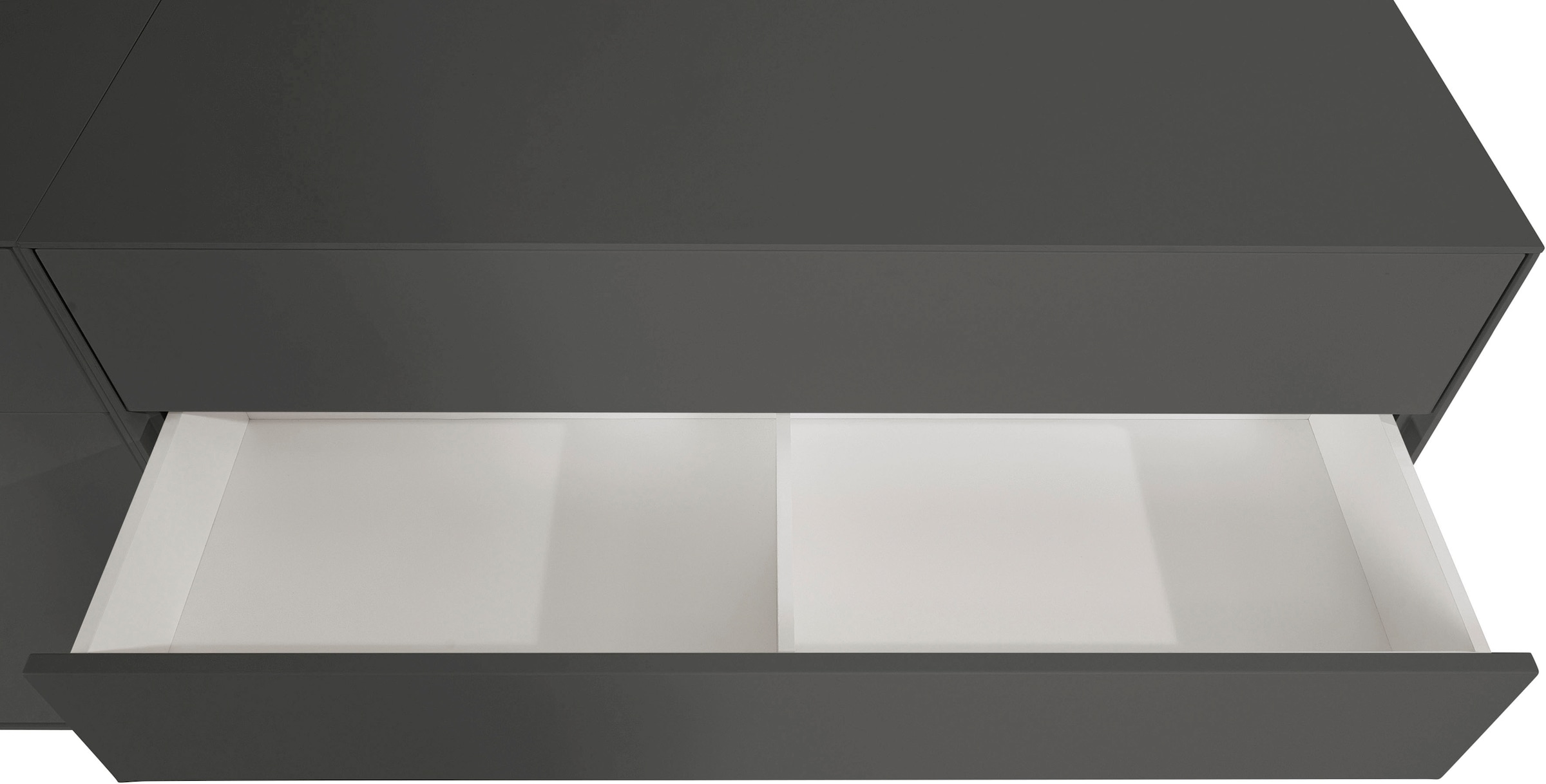 LeGer Home by Lena Gercke Sideboard »Essentials«, (2 St.), Breite: 224cm, MDF lackiert, Push-to-open-Funktion