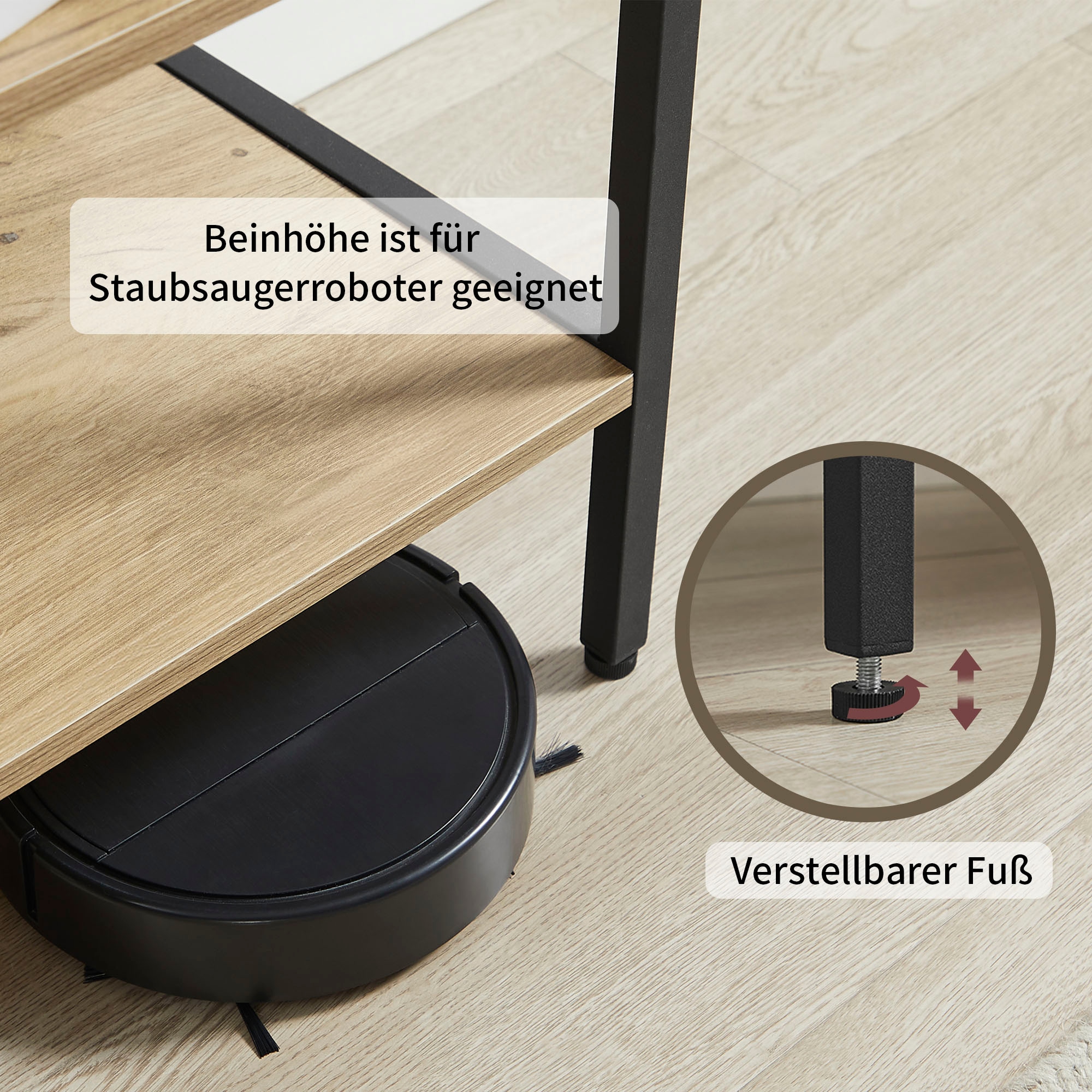 OTTO home Garderobenschrank »Tayler« Melamin-Tischplatte, pulverbeschichtetem Metallgestell, Höhe 180 cm