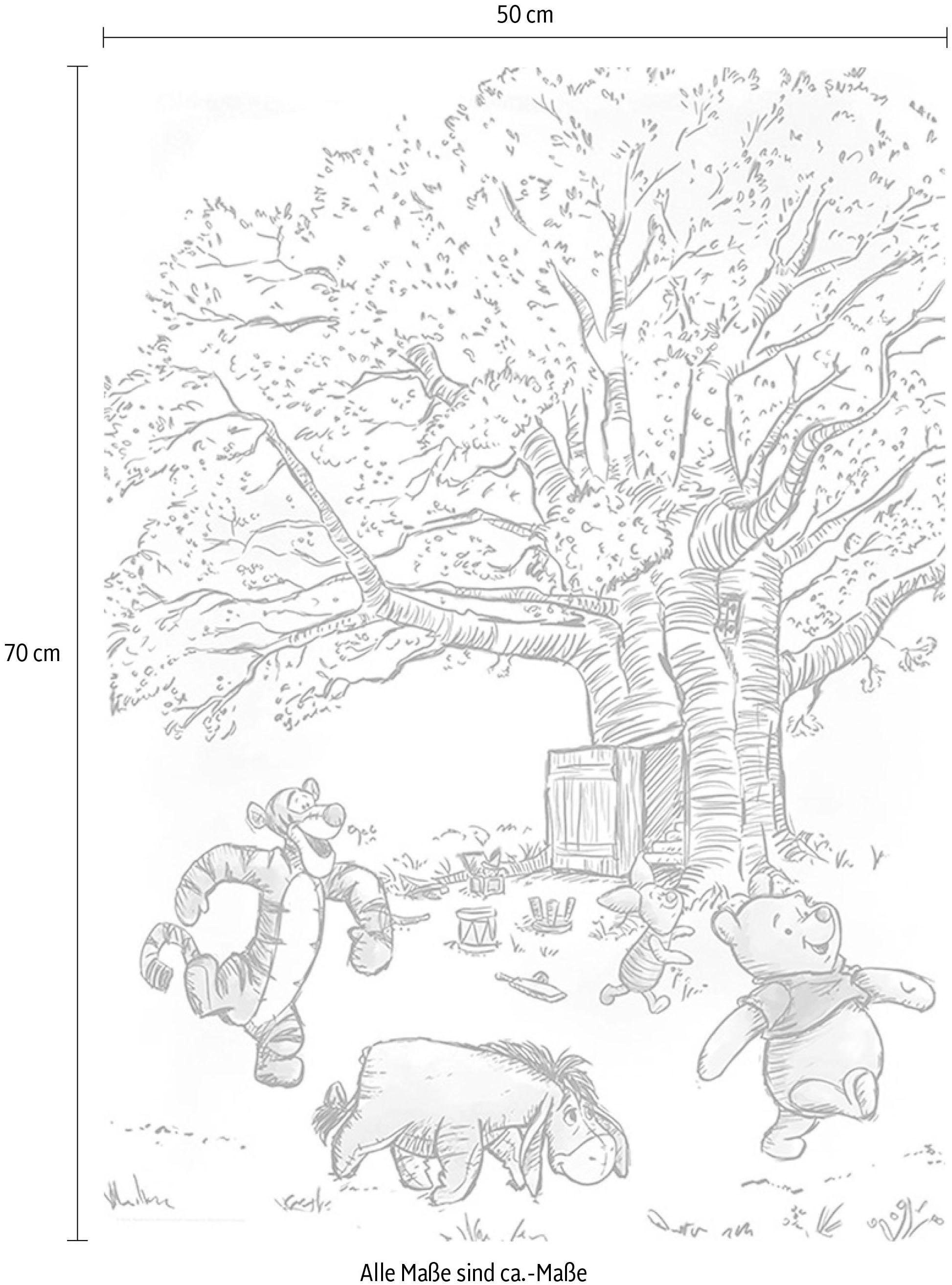 Komar Poster »Winnie Pooh Playground«, Disney, (1 St.), Kinderzimmer,  Schlafzimmer, Wohnzimmer online kaufen | mit 3 Jahren XXL Garantie