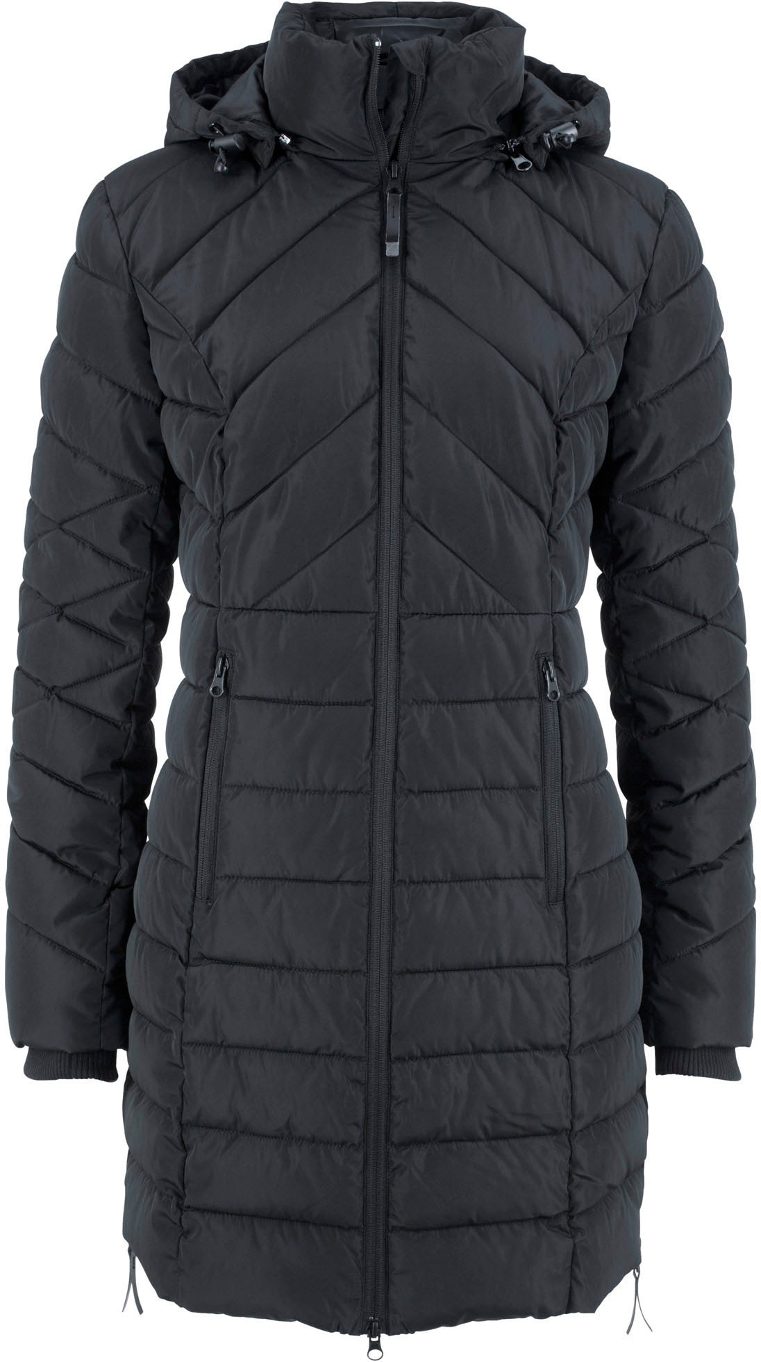 bonprix Steppjacke »Winterjacke« mit Kapuze mit wattierter Füllung, mit abnehmbarer Kapuze, pflegeleicht