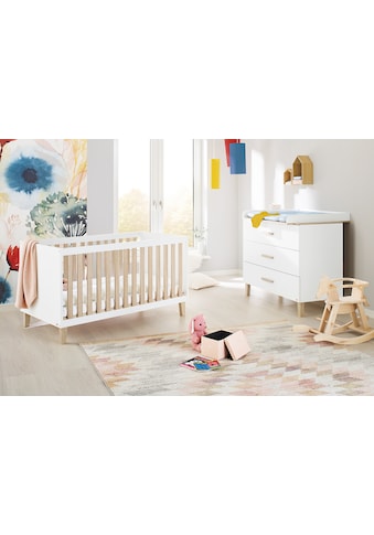 Pinolino® Babymöbel-Set »Lumi«, (Spar-Set, 2 St., Kinderbett, Wickelkommode), breit;... kaufen